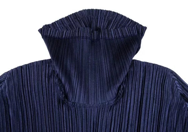 Issey Miyake Vintage Navy Pleated Dress