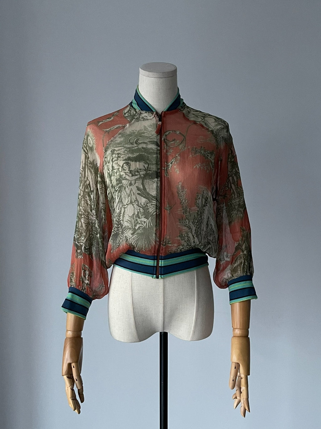 Jean Paul Gaultier Silk Bomber