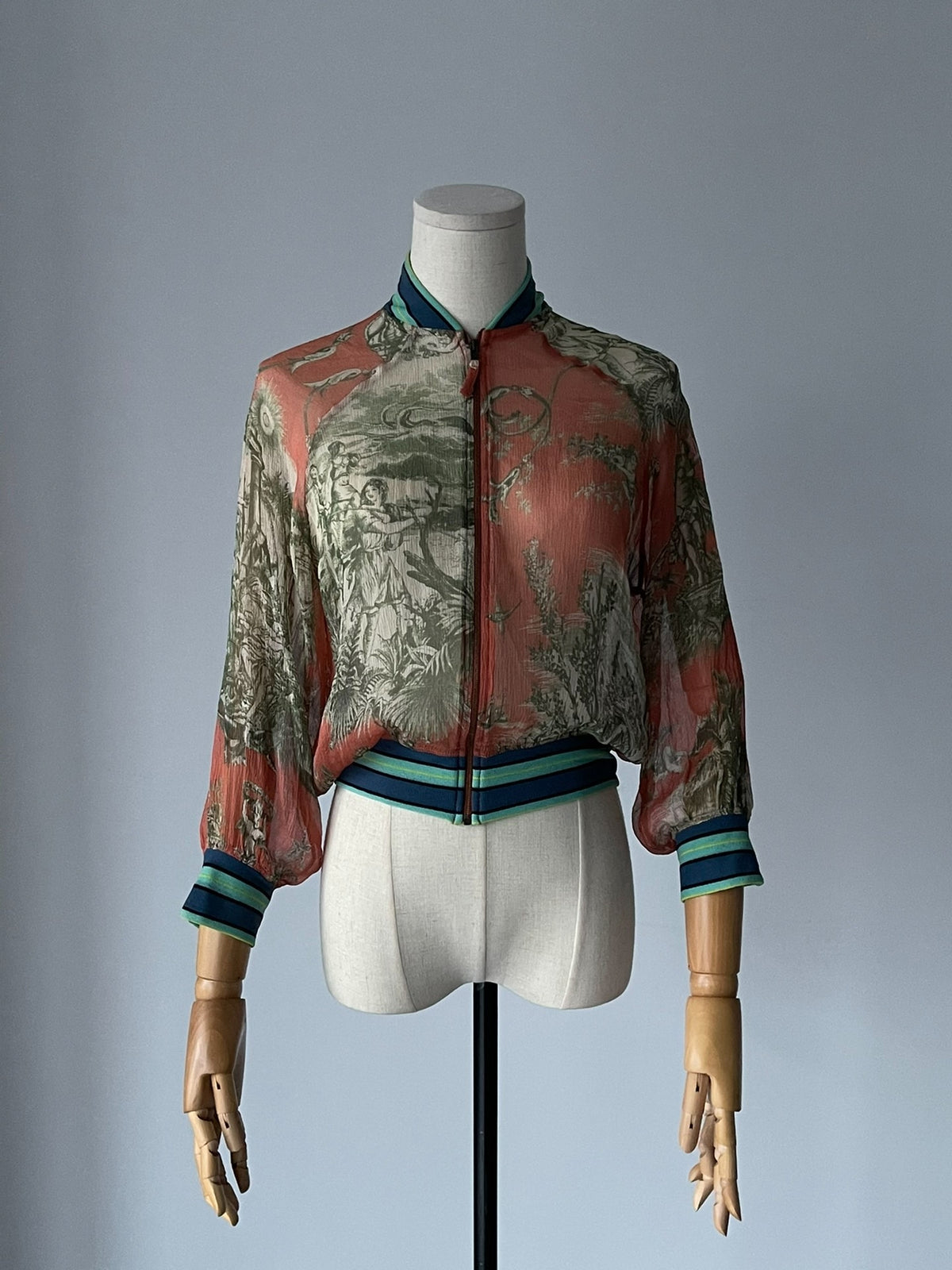 Jean Paul Gaultier Silk Bomber