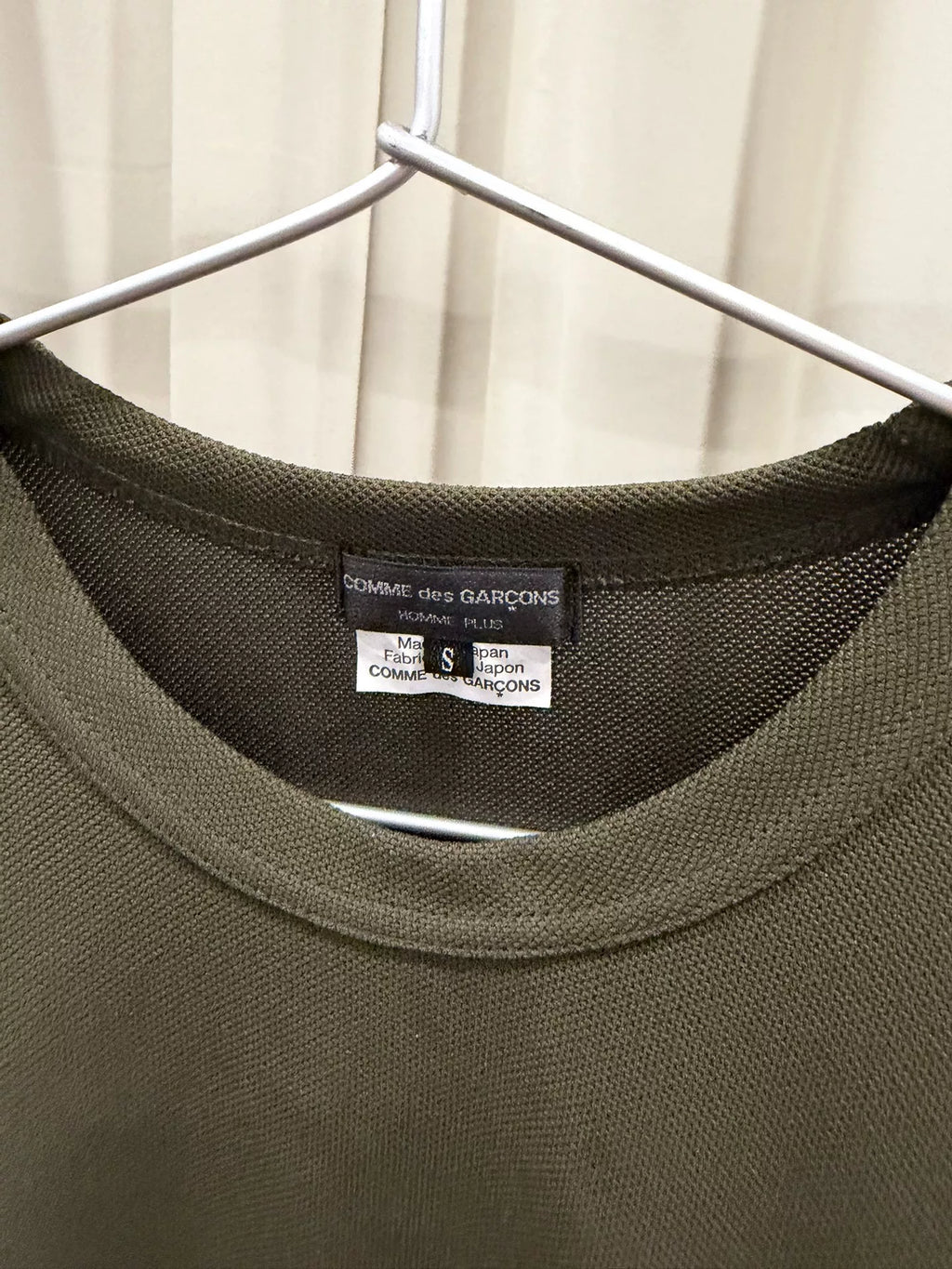 Comme des Garcons Homme Plus 25SS Ss Panel Long Sleeve Top