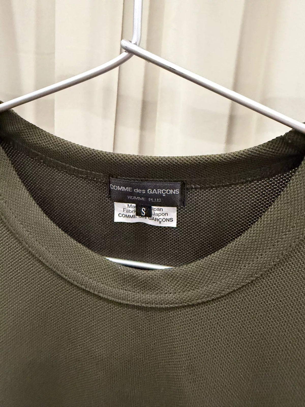 Comme des Garcons Homme Plus 25SS Ss Panel Long Sleeve Top