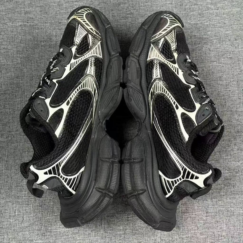 Balenciaga Black Silver Sneakers