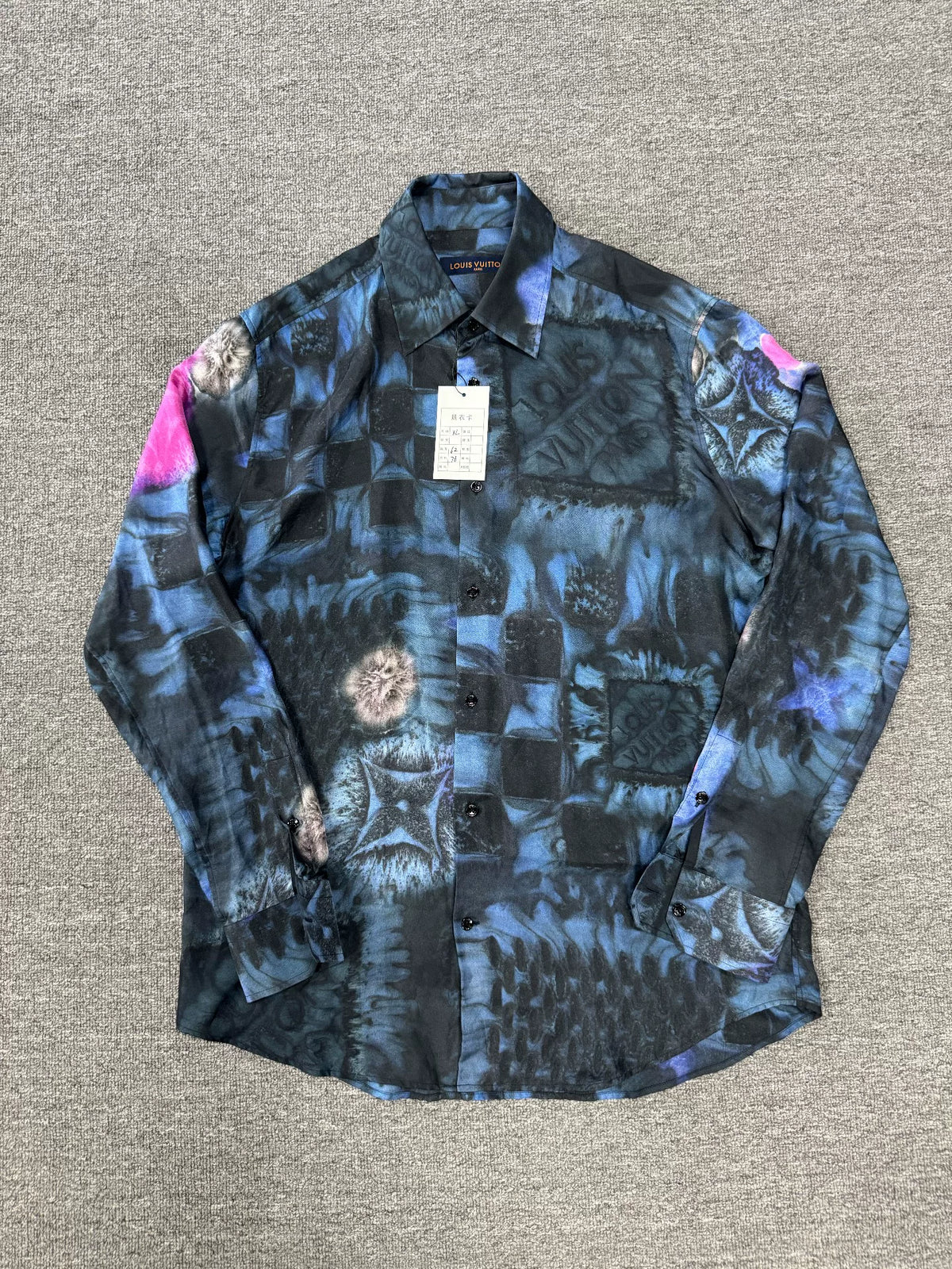 Louis Vuitton Silk Long Sleeve Shirt