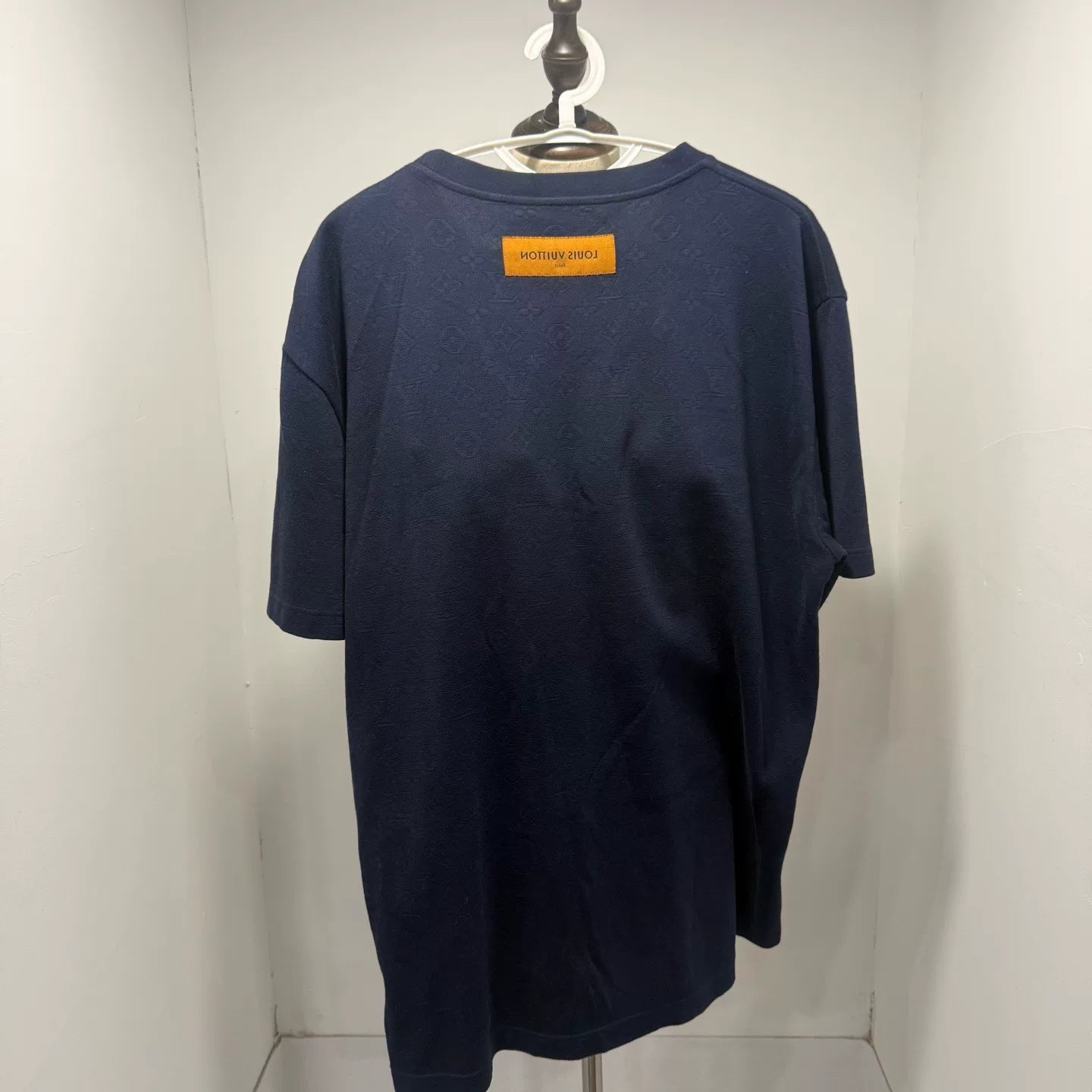 Louis Vuitton Tone-On-Tone All-Over Print Short Sleeve Shirt