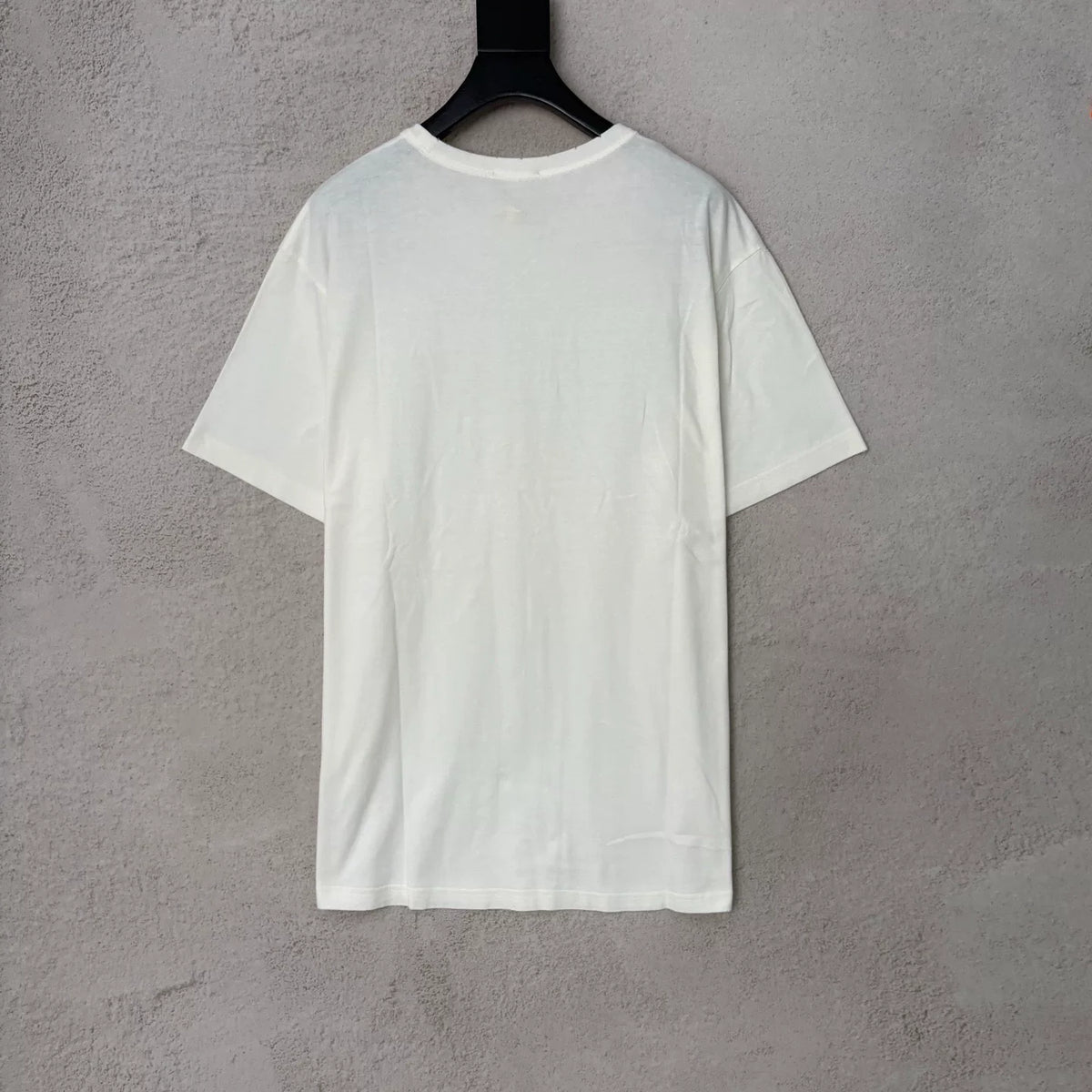 Dior White Letter LOGO Dog Embroidered Print Short Sleeve Top