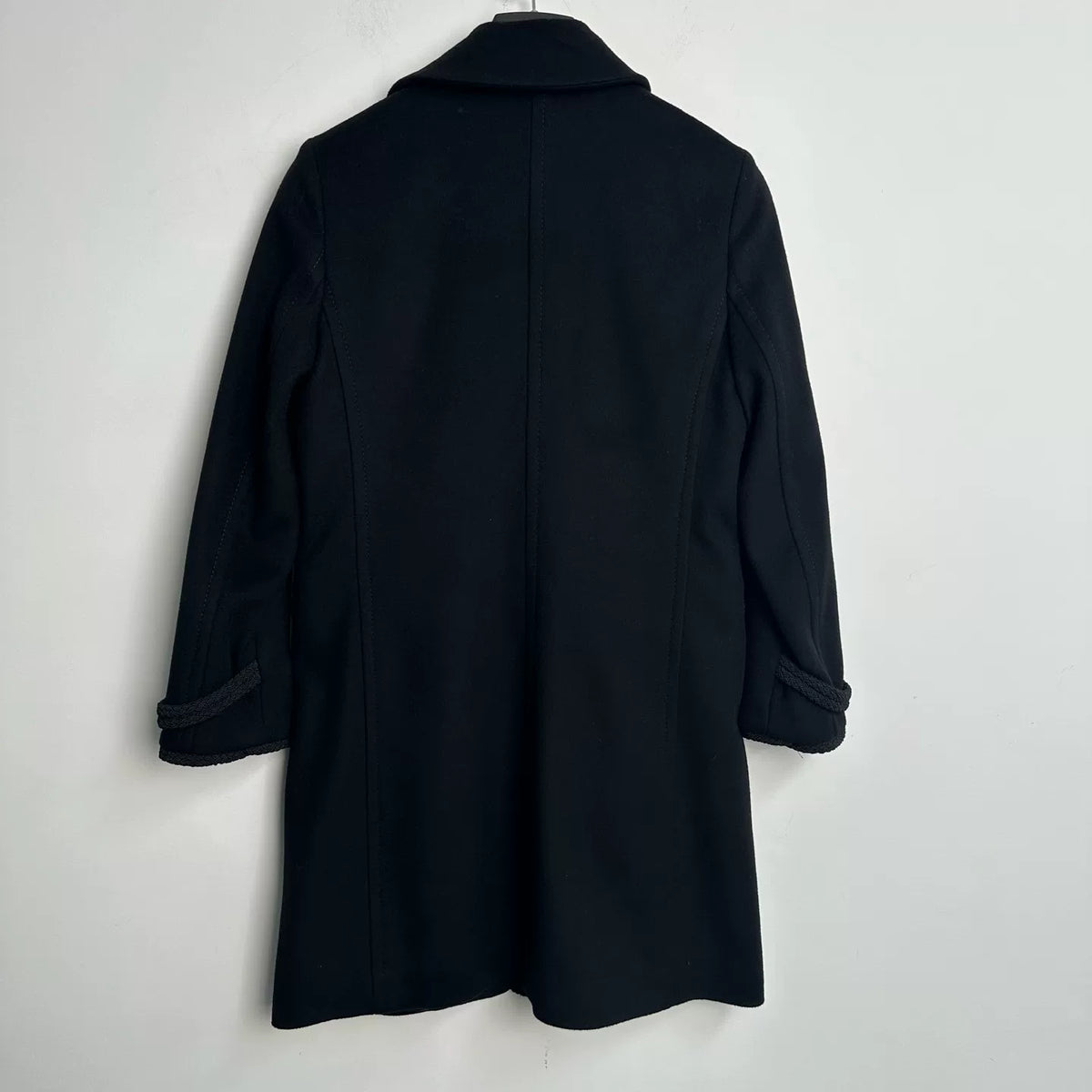Gucci Black Collared Wool Coat