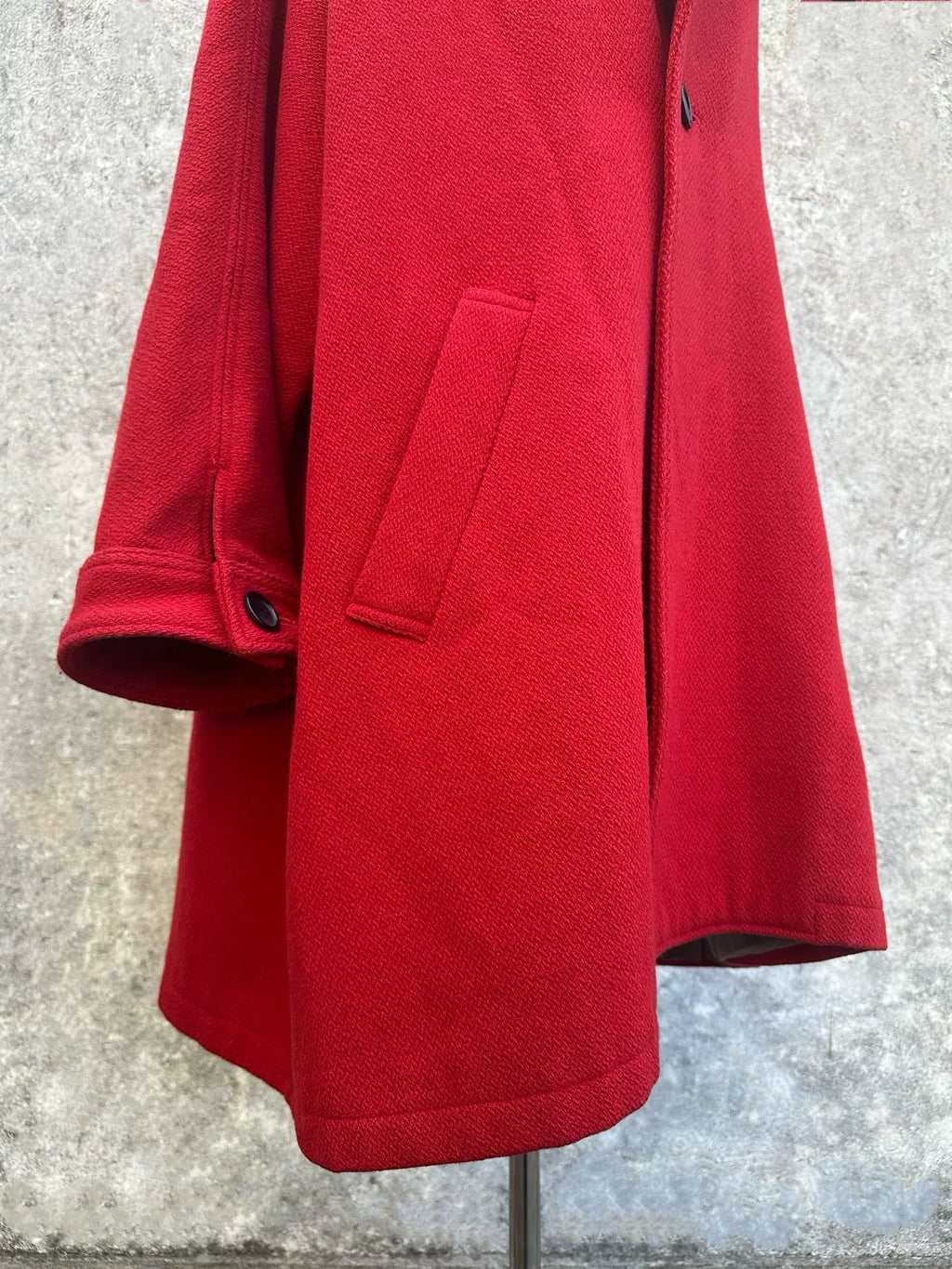 Yohji Yamamoto Y's Lapel Red Coat