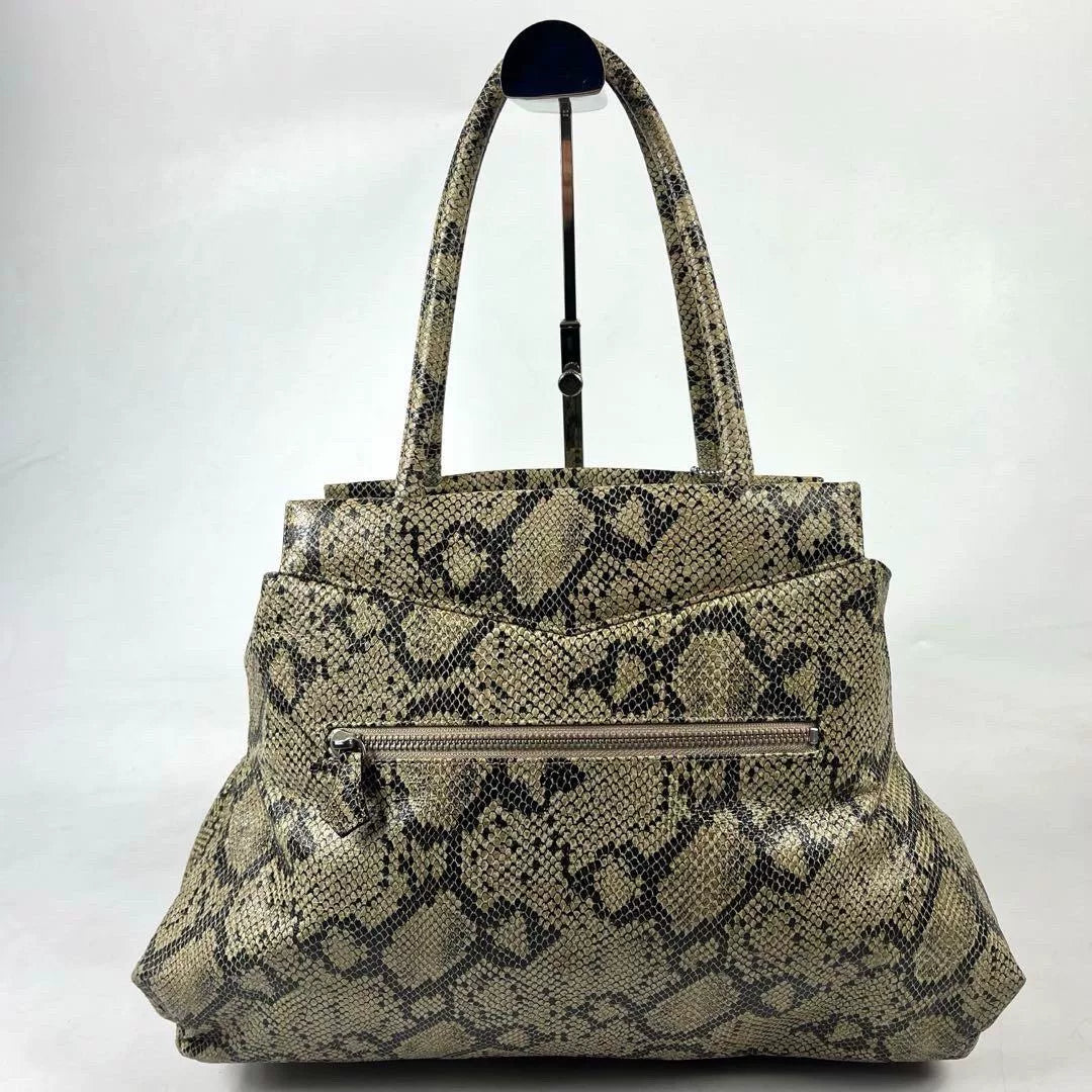 Vivienne Westwood Snake Skull Charm Tote Bag