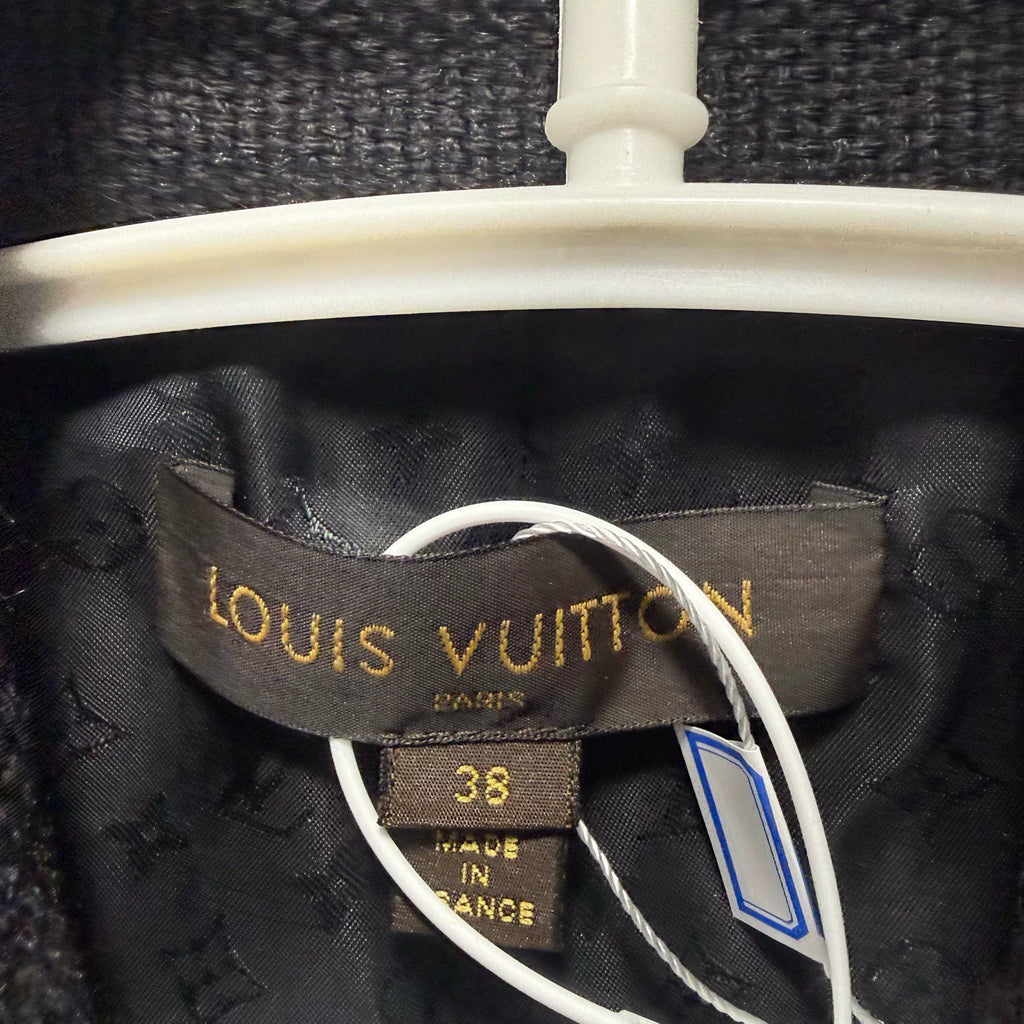 Louis Vuitton Leather Lined Jacket