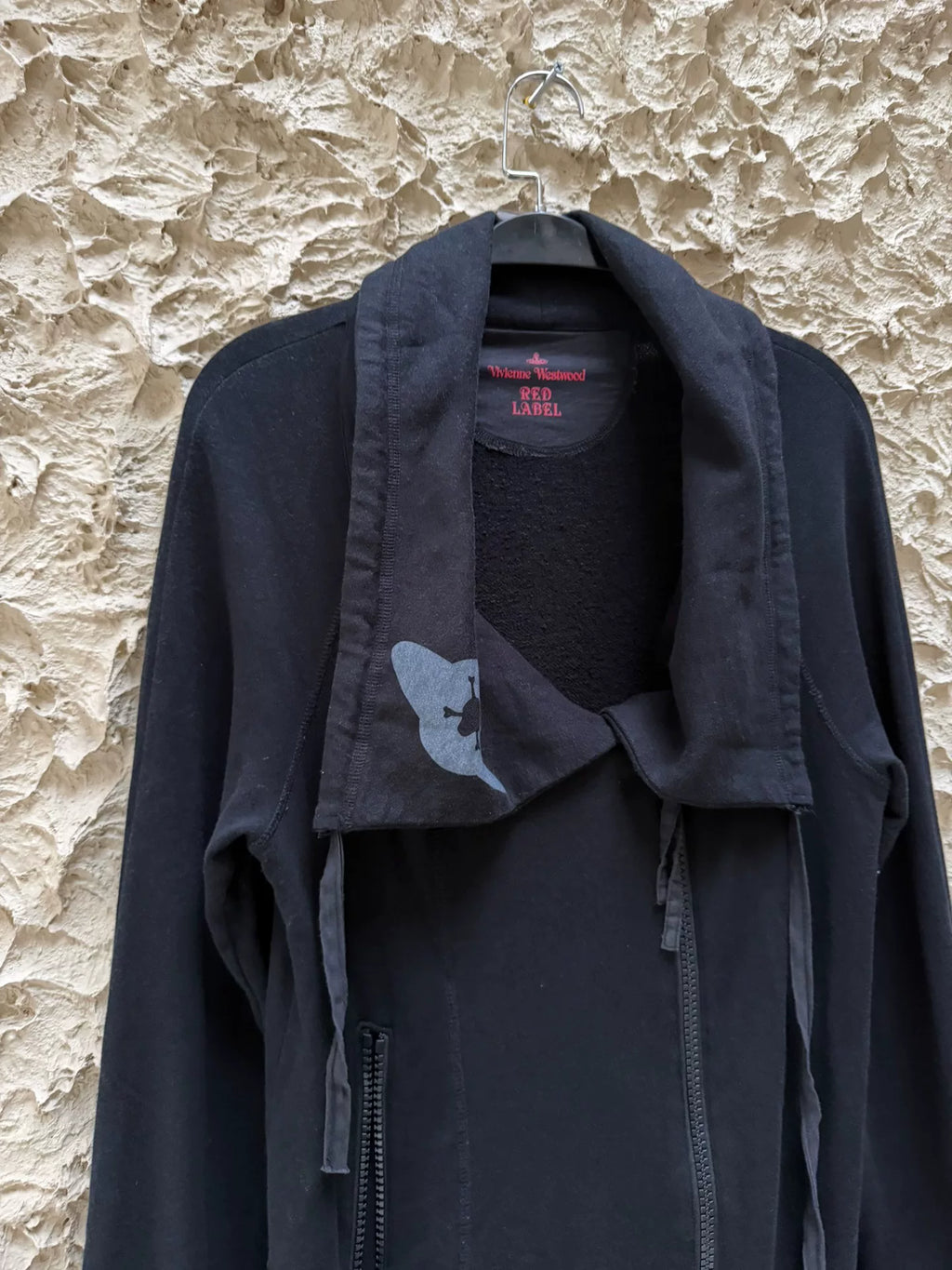 Vivienne Westwood Saturn Notched Lapel Asymmetric Pull Jacket