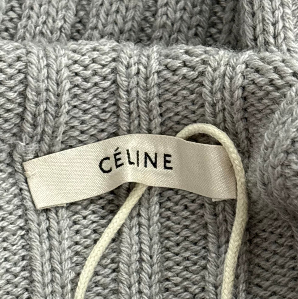 Celine Half Turtleneck Wool Silk Sweater