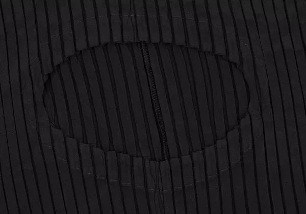 Issey Miyake Vintage Black Disc Pleated Top