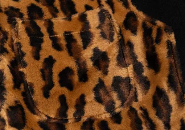 Jean Paul Gaultier Vintage Leopard Print Fur Jacket