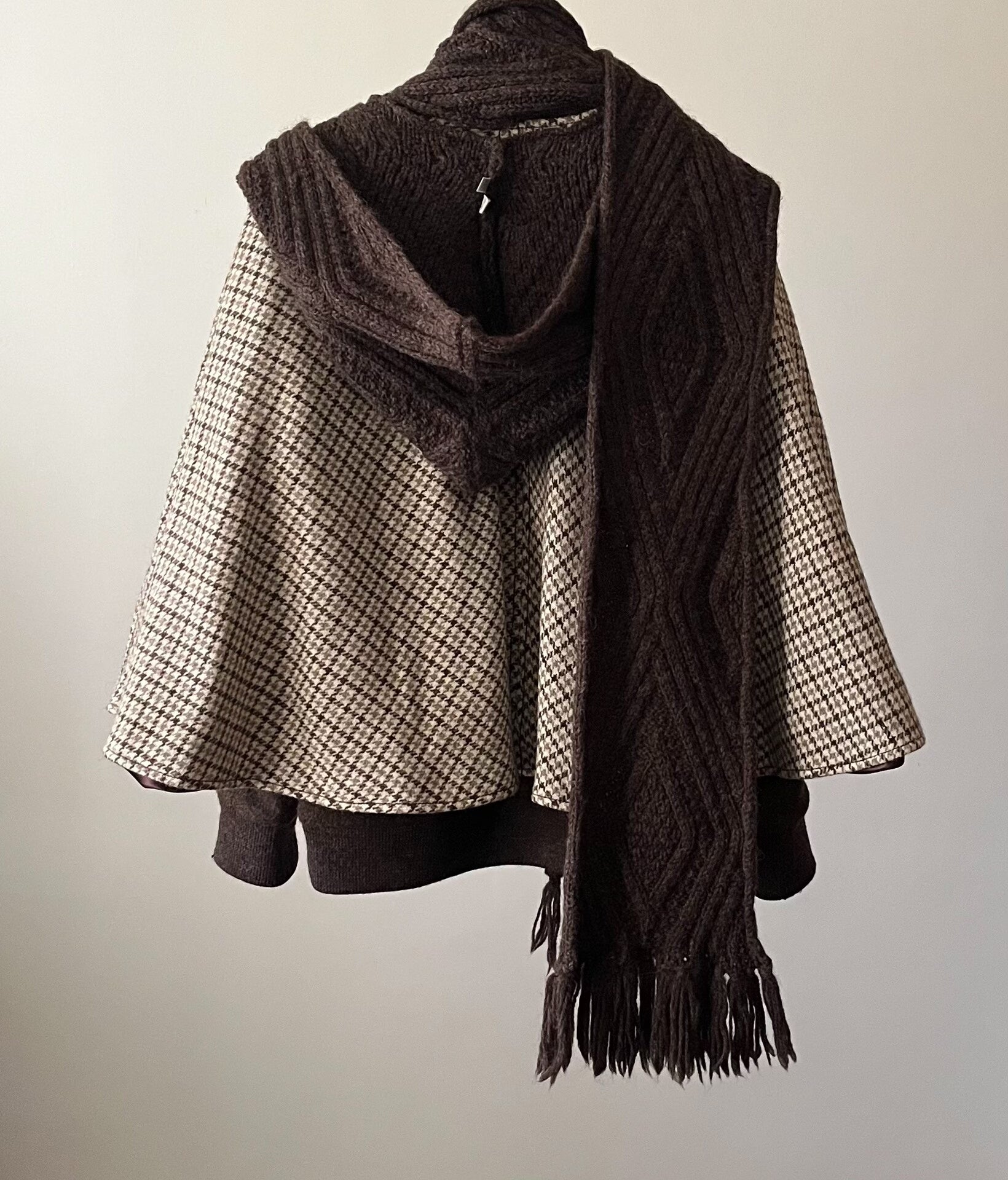 Number (N)ine Number Nine 02AW Brown Scarf