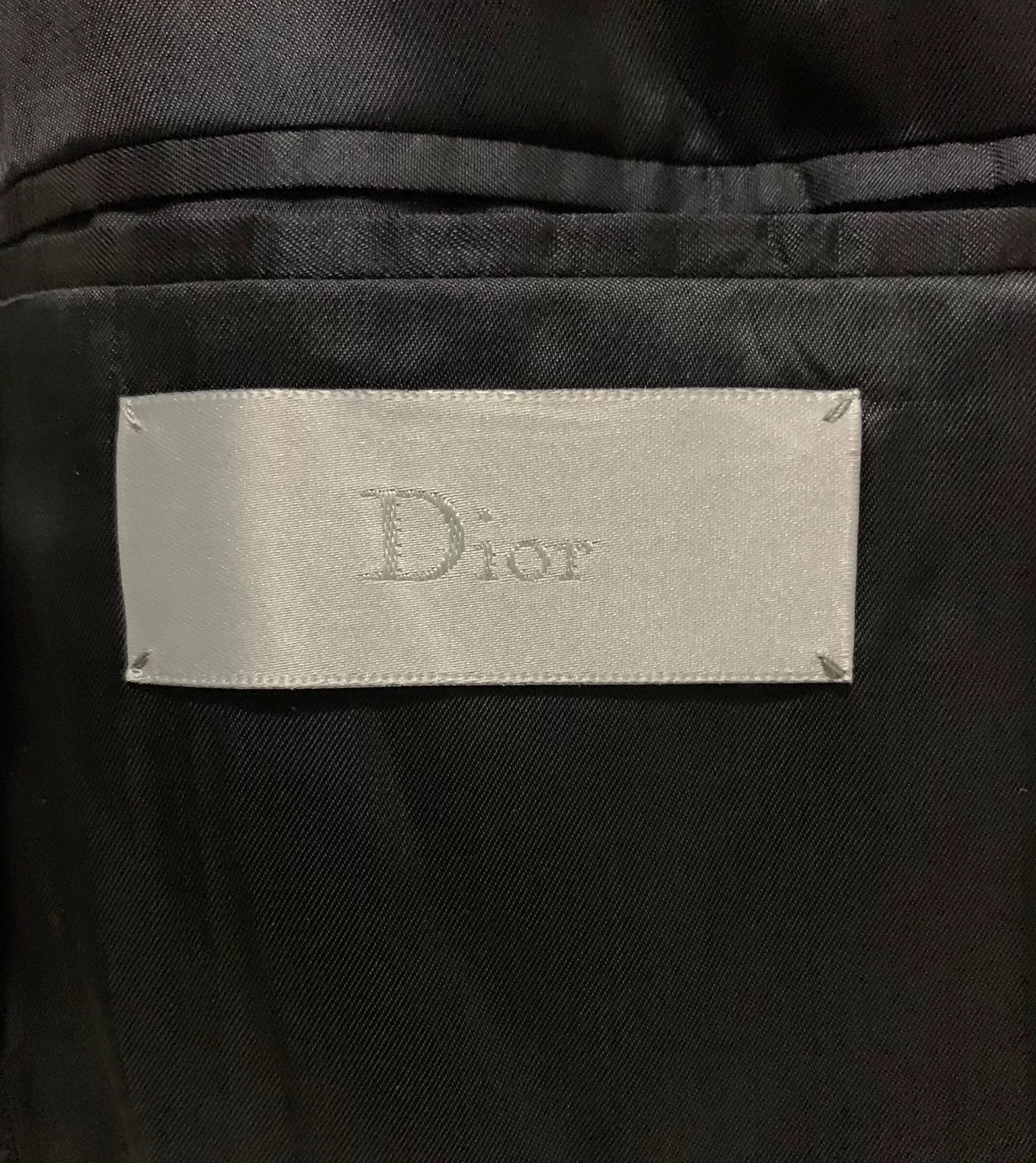 Dior Homme 14FW Runway Polka Dot Wool Suit