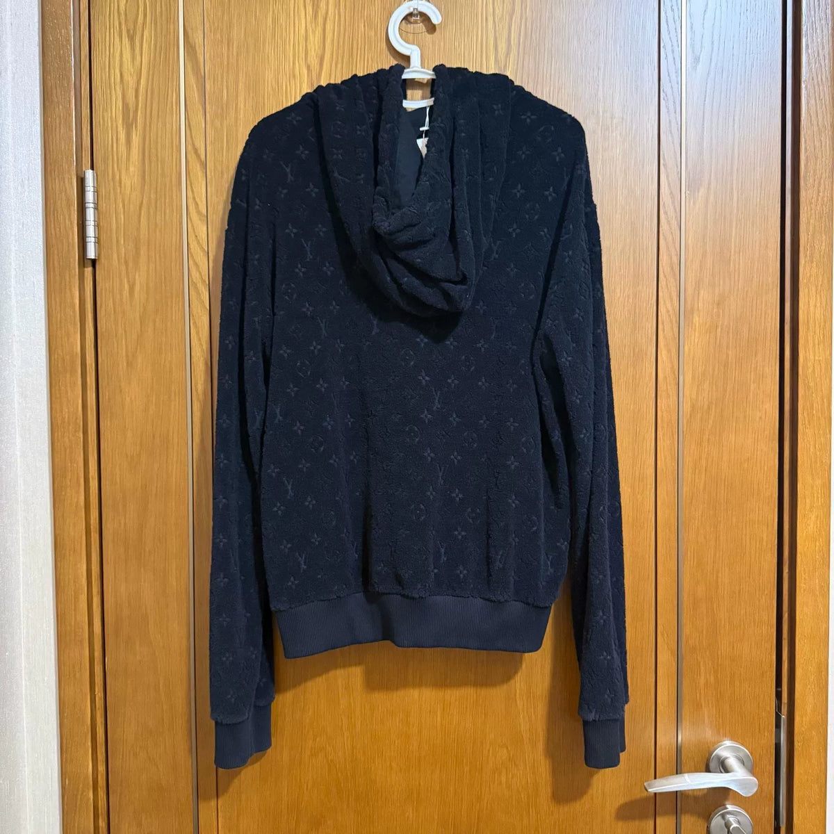 Louis Vuitton Towel Print Zip-Up Hooded Sweater