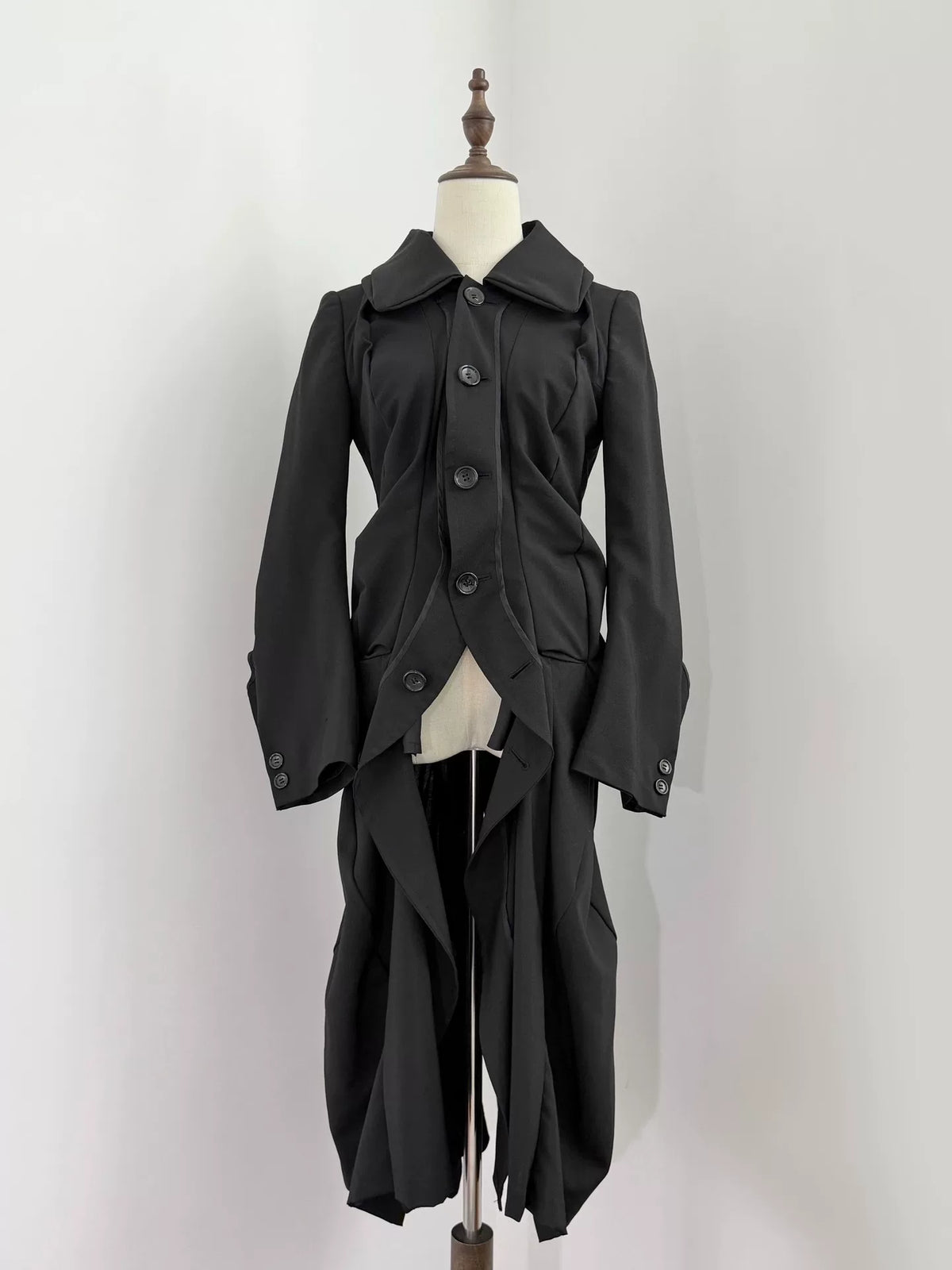 Junya Watanabe AW06 Irregular Deconstructed Wool Coat