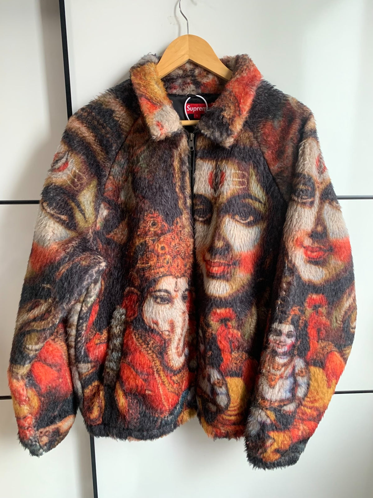 Supreme Elephant God Fleece Jacket