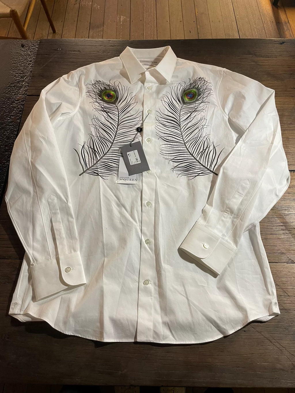 Alexander McQueen FW17 White Cotton Shirt