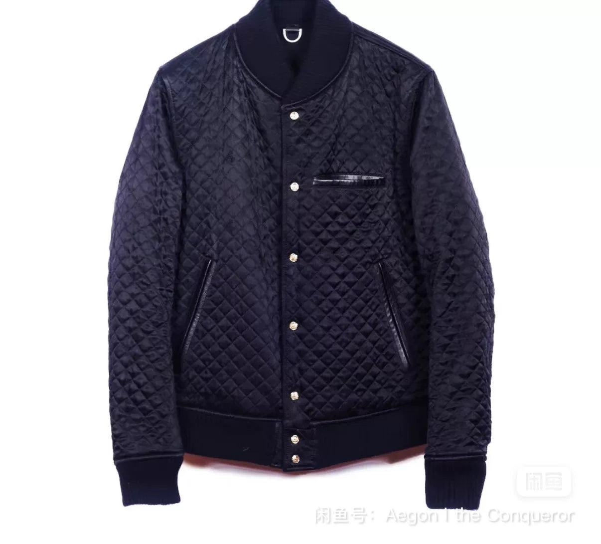 Mastermind Japan Varsity Mainline Reversible Cashmere White Skull Jacket