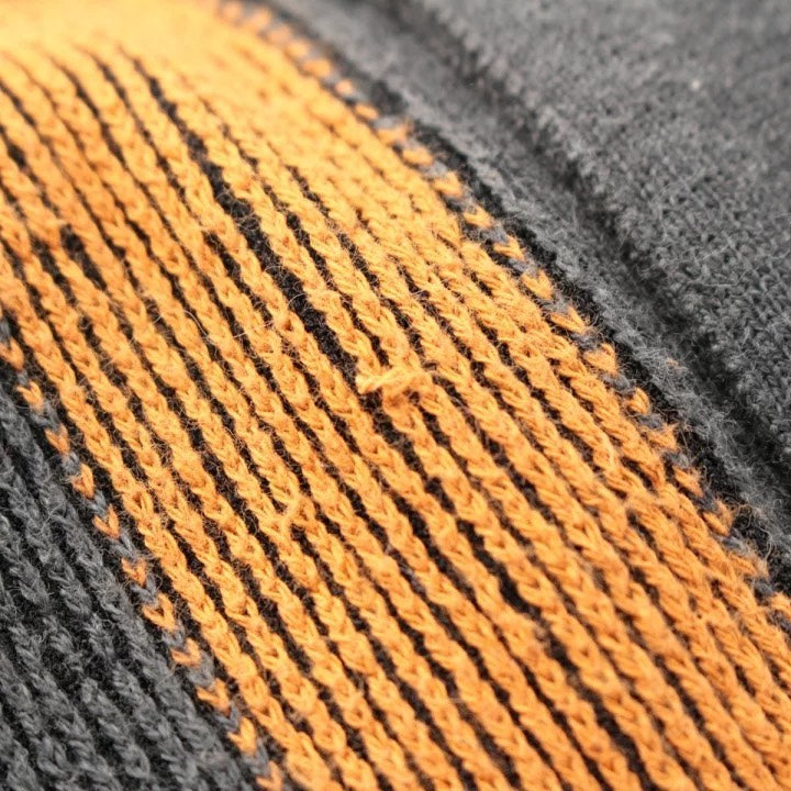 Issey Miyake 1980s Colorful Striped Knit Sweater