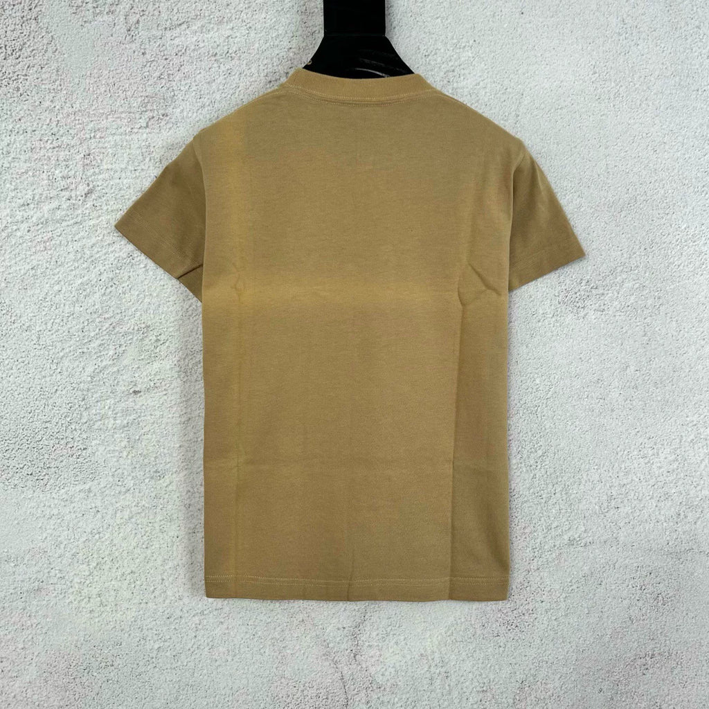 Balenciaga Deep Camel Mailbox Short Sleeve T-Shirt