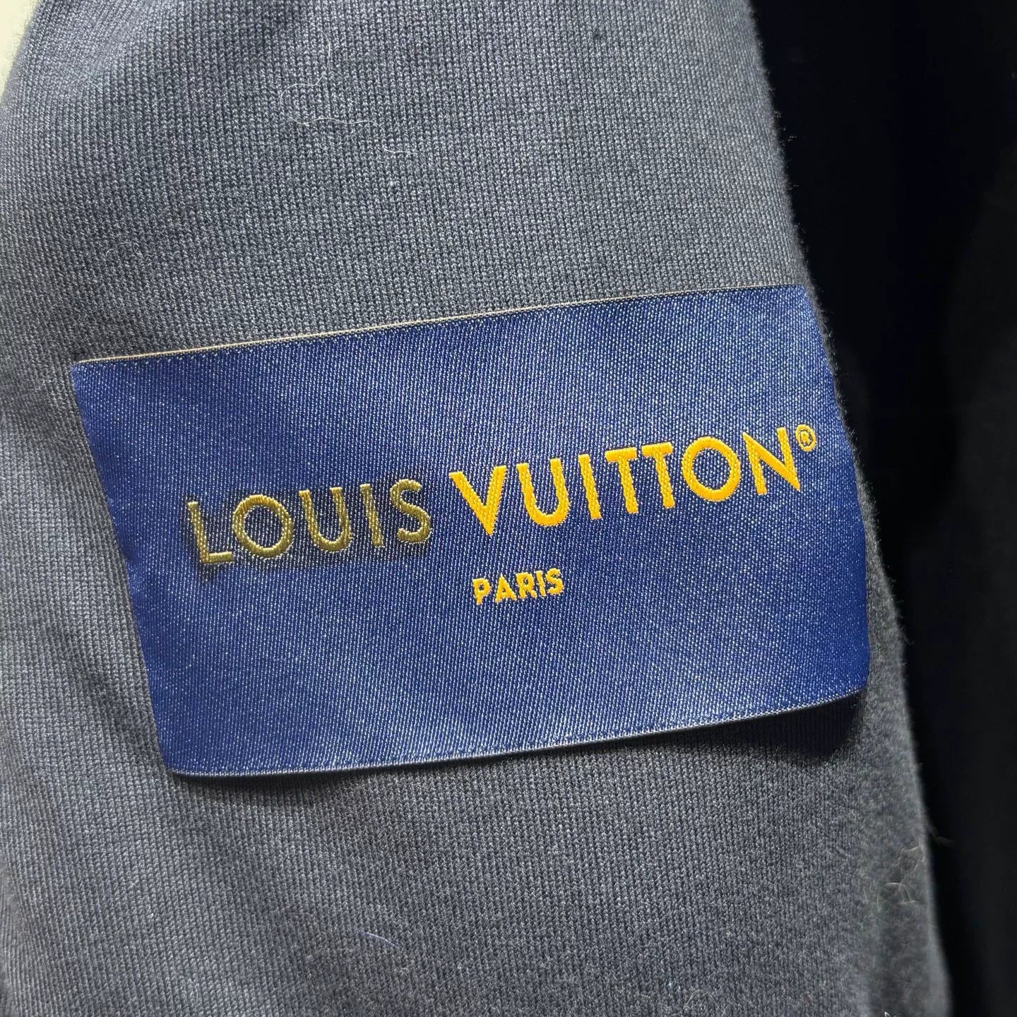 Louis Vuitton Long Sleeve Hoodie Camo All-Over Print Zip Stand Collar Wool Green Jacket