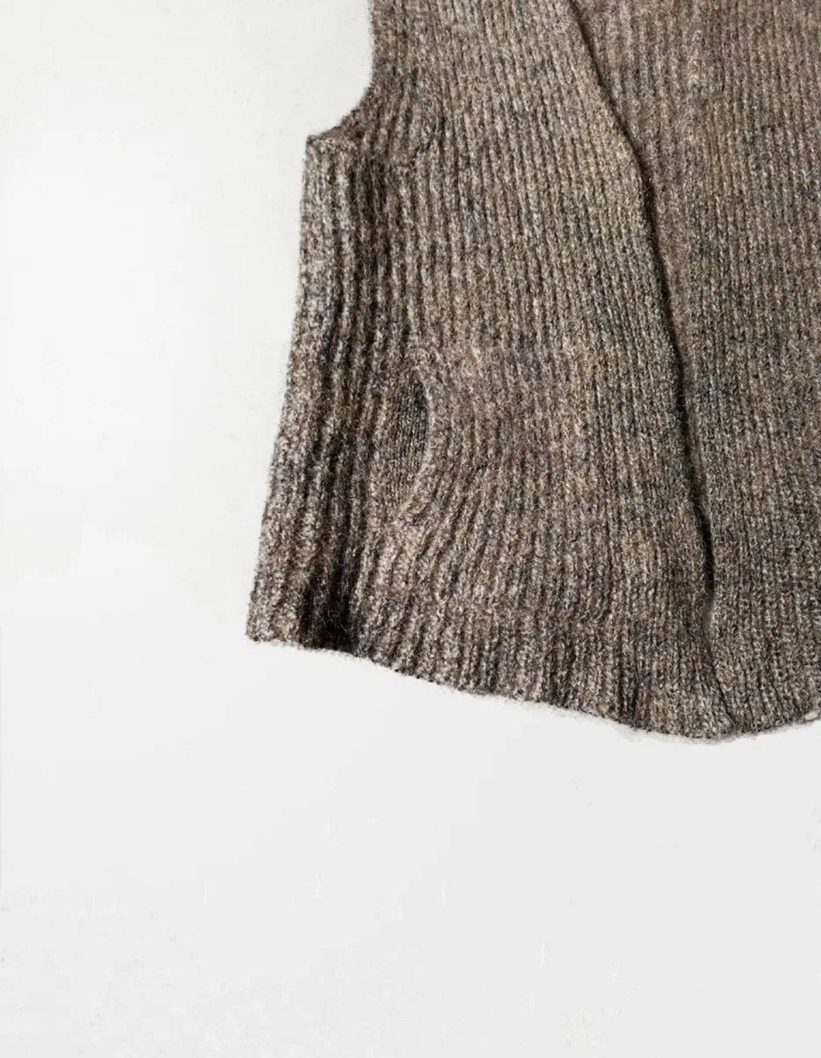 Issey Miyake 1970s Wool Knit Vest