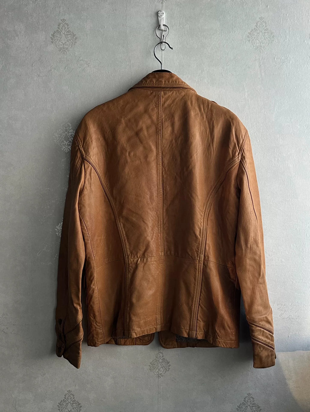 Jean Paul Gaultier 90s Knight Leather Jacket