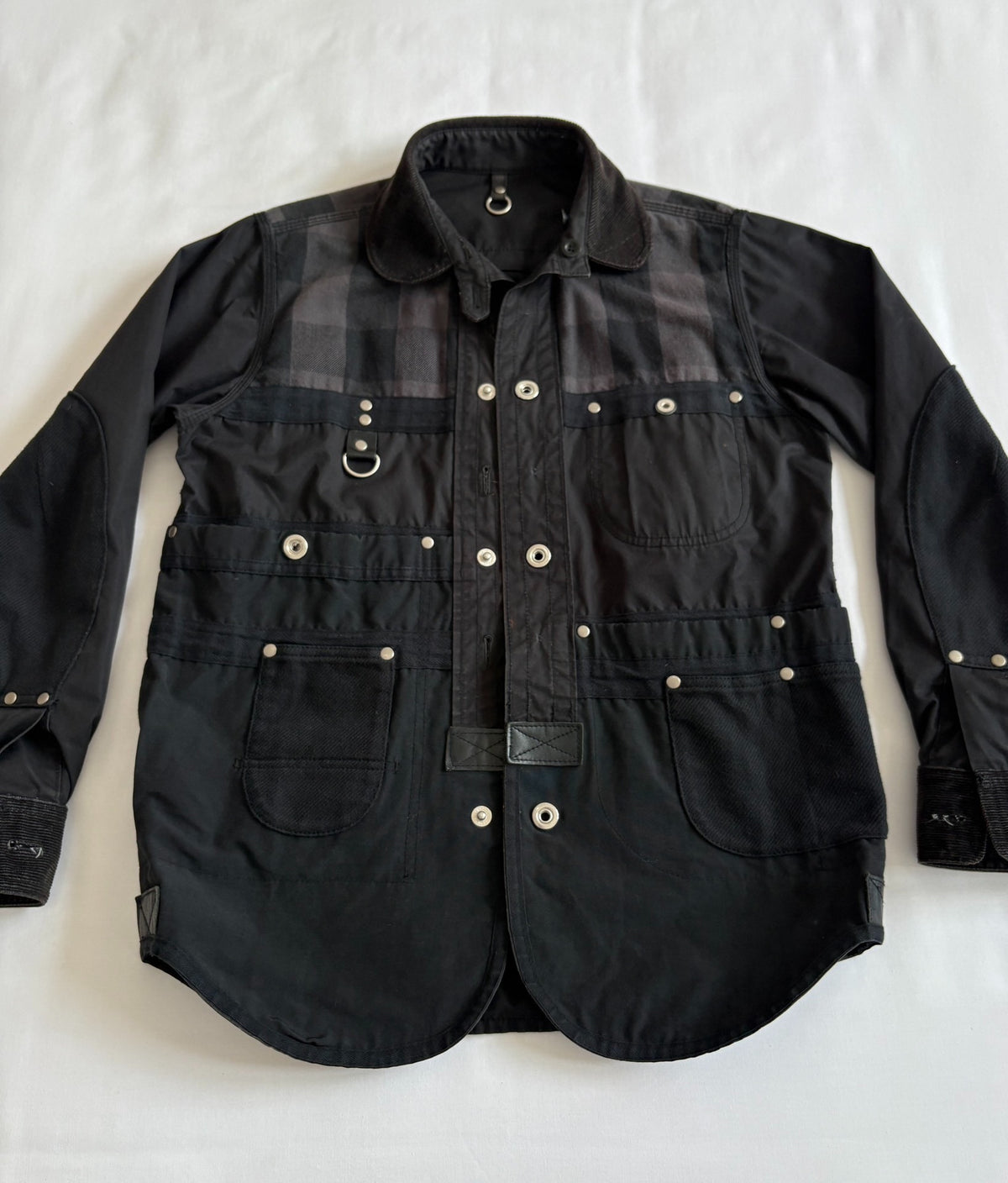 JUNYA WATANABE Deconstructed Patchwork Utility Jacket Coat