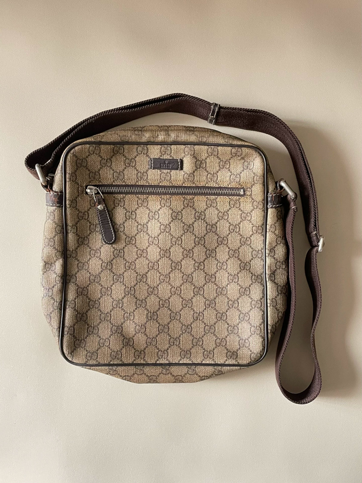 Gucci Monogram Crossbody Bag