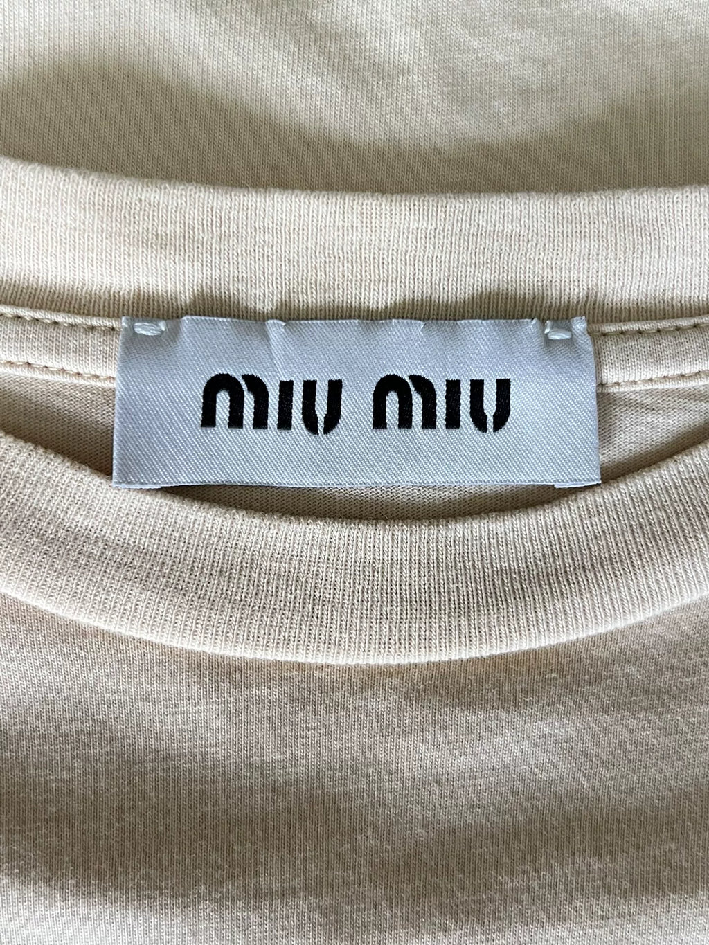Miu Miu three-piece T-shirt set