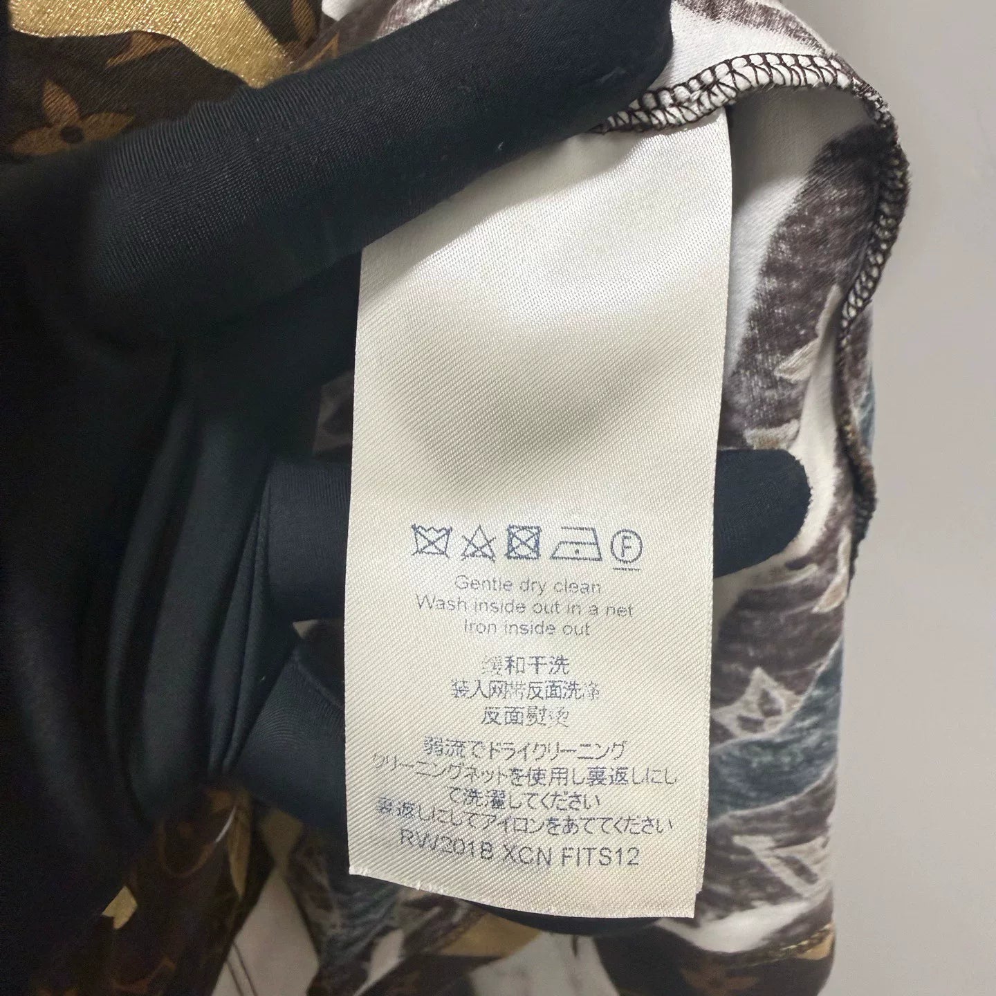 Louis Vuitton Camo All-Over Print Short Sleeve Shirt