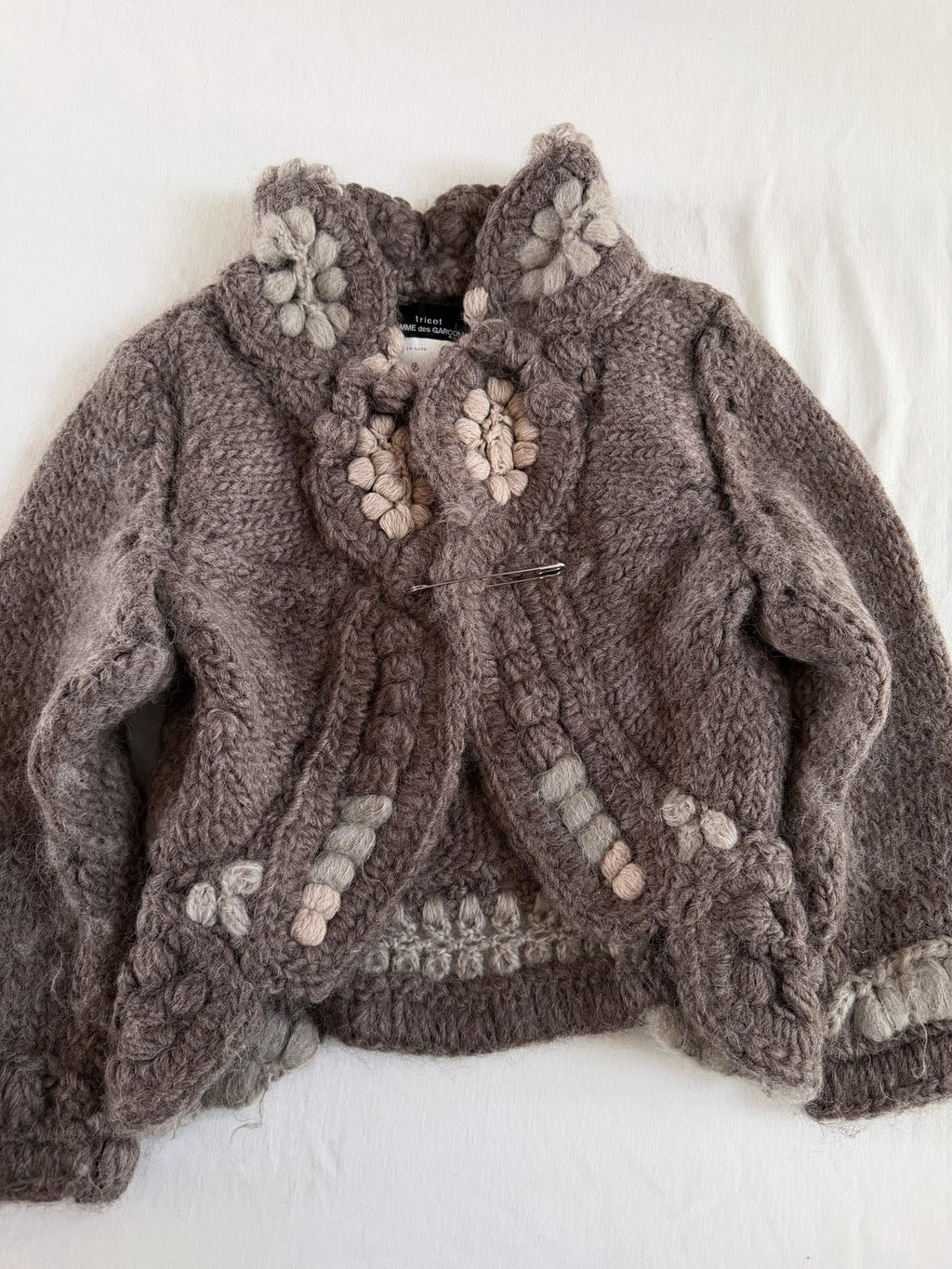 Comme Des Garcons Rei Kawakubo 2005 Tricot line crochet sweater
