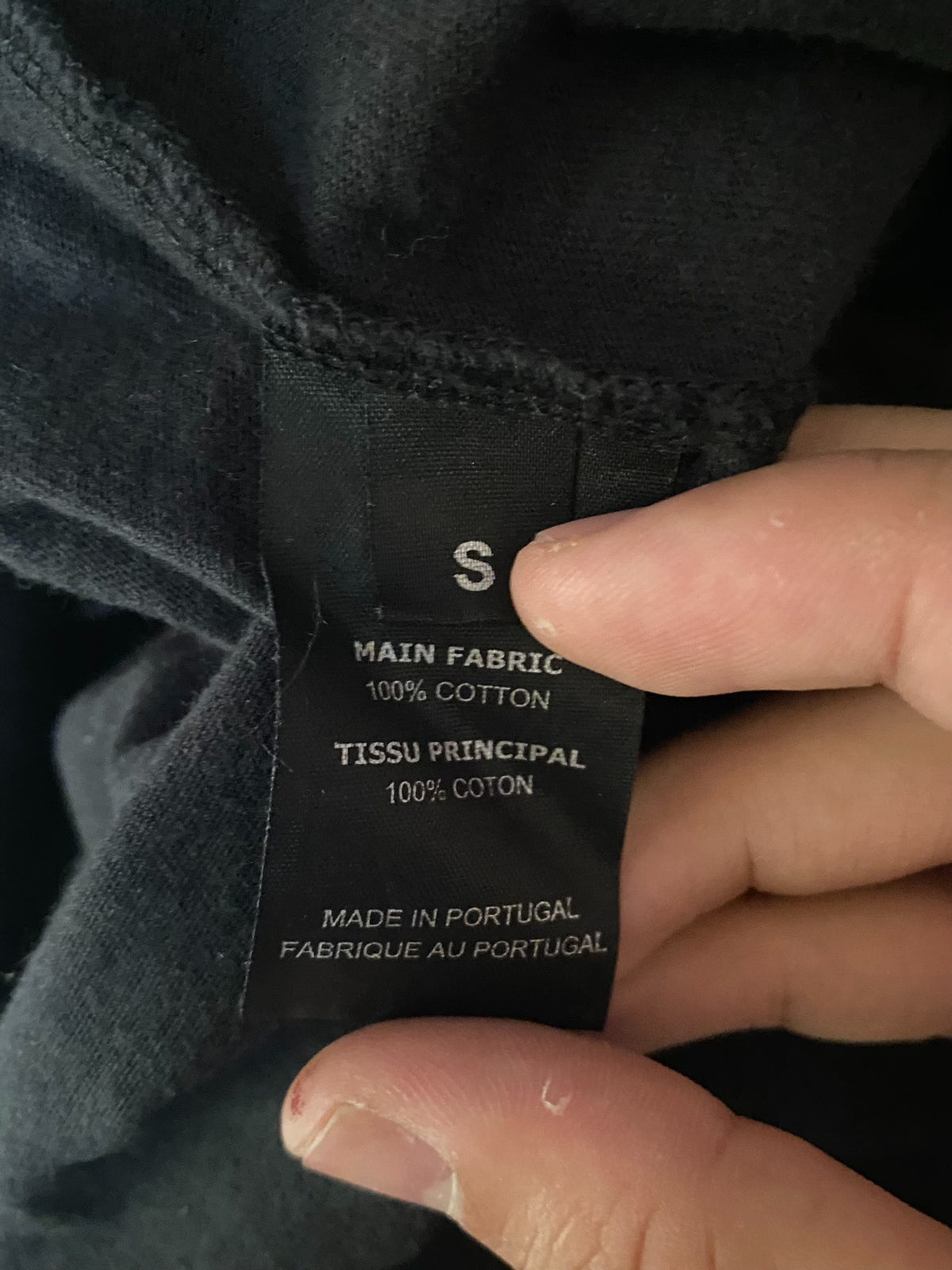 Vetements 18SS Blood-Drop Sanskrit Sweatshirt
