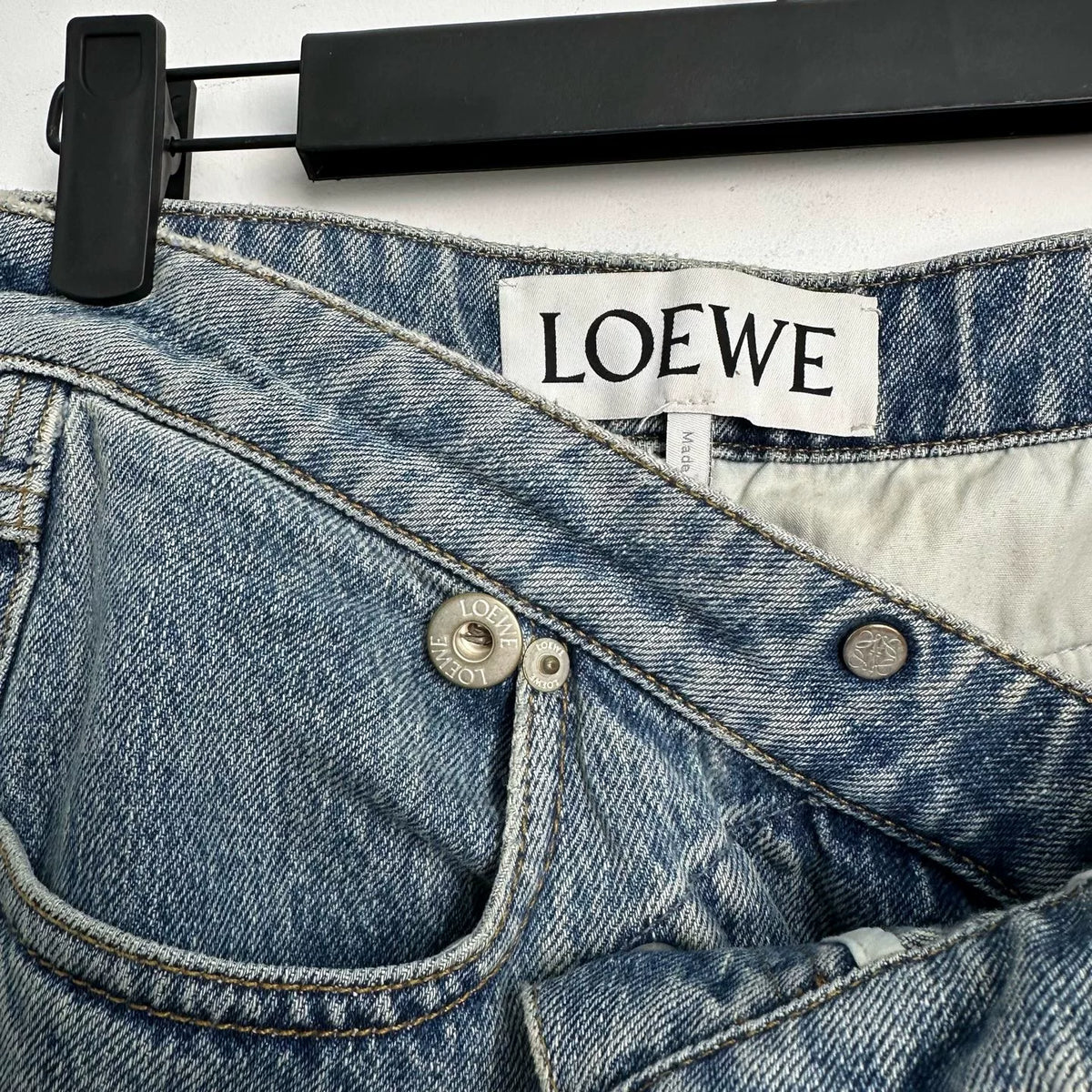 Loewe Deconstructed Denim Jeans