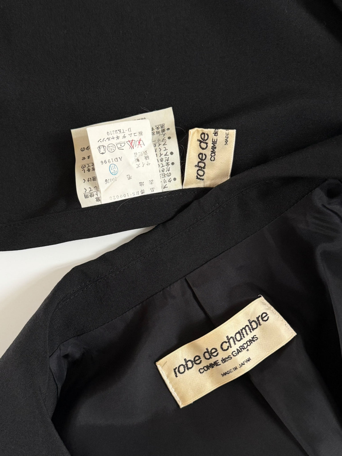 Comme Des Garcons 3d Rose Cape Midi Two-Piece 1996 Skirt Wool Coat
