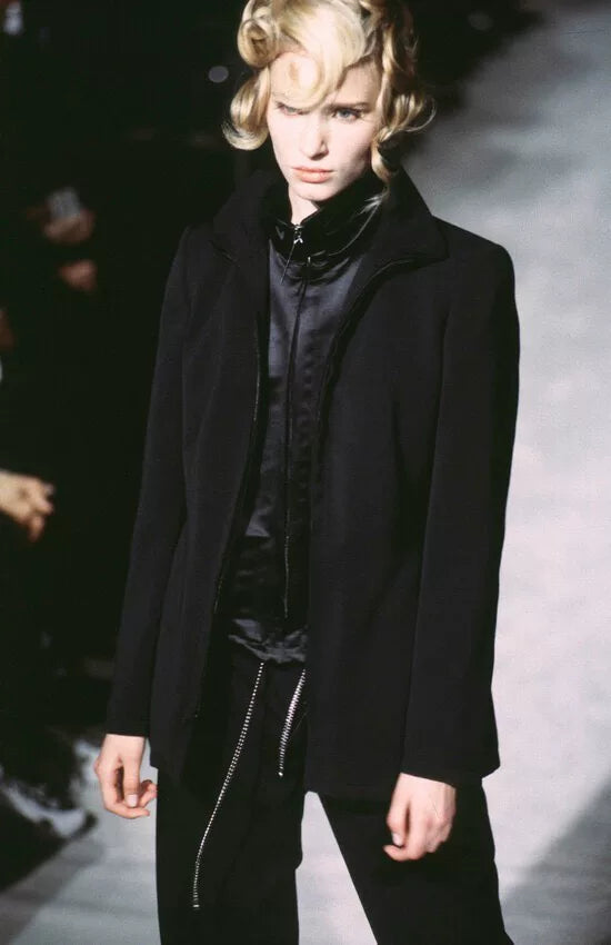 Dirk Bikkembergs FW97 Warrior Zip-Up Polyester Jacket