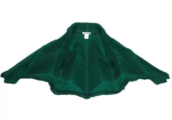 Issey Miyake Vintage Green Line Pleated Top