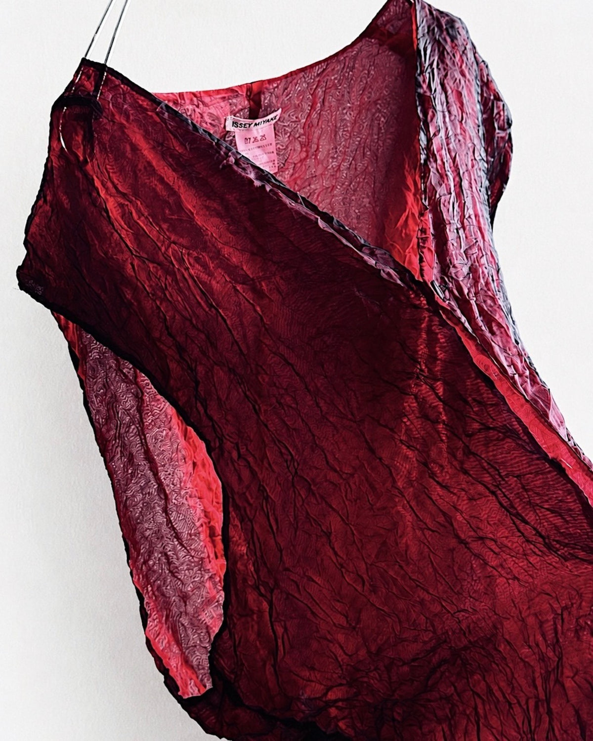 Issey Miyake Double-Layer Pleated Vest