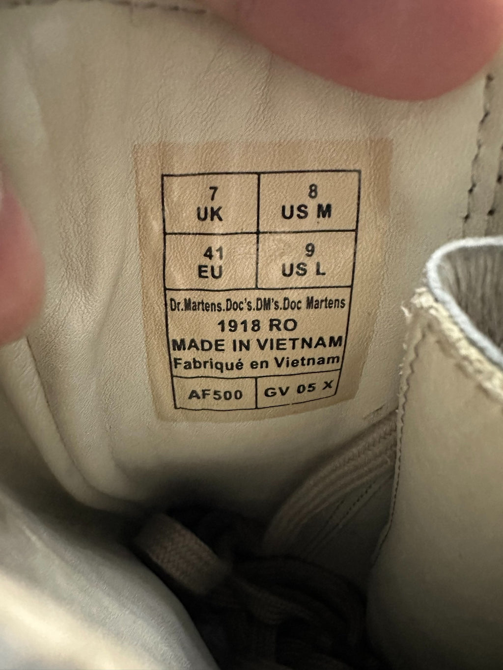 Rick Owens x Dr. Martens collaboration horsehair riding boots