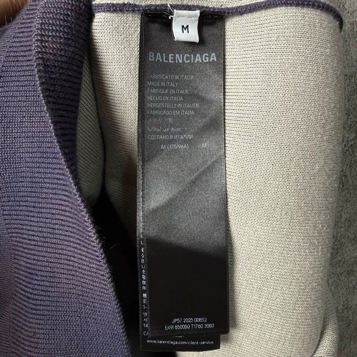 Balenciaga Double B Lock Knit Sweater