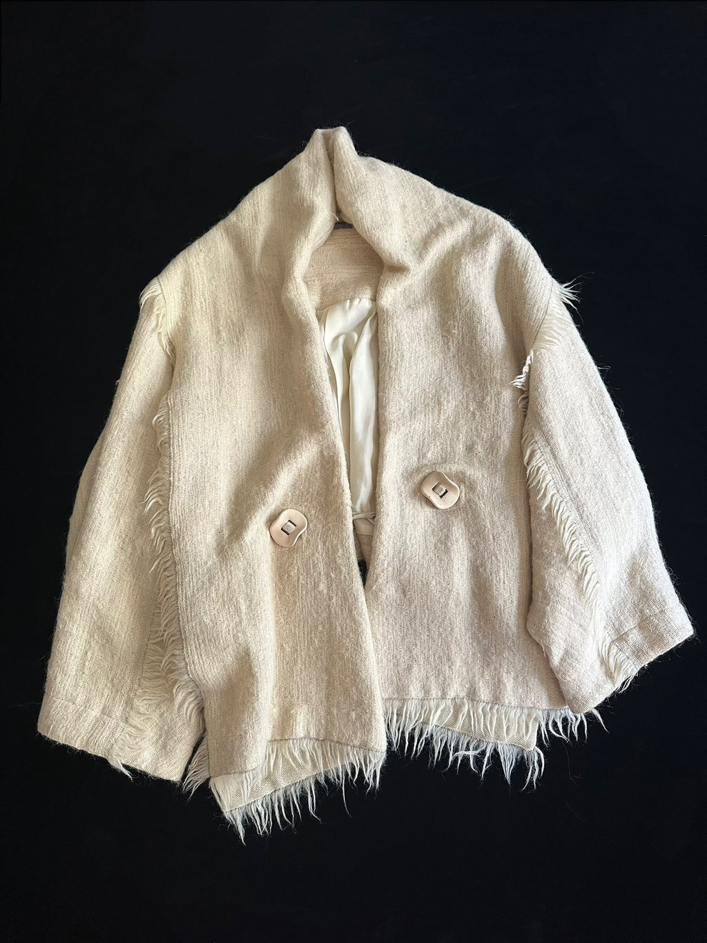 Issey Miyake 1989 Runway Wool Jacket