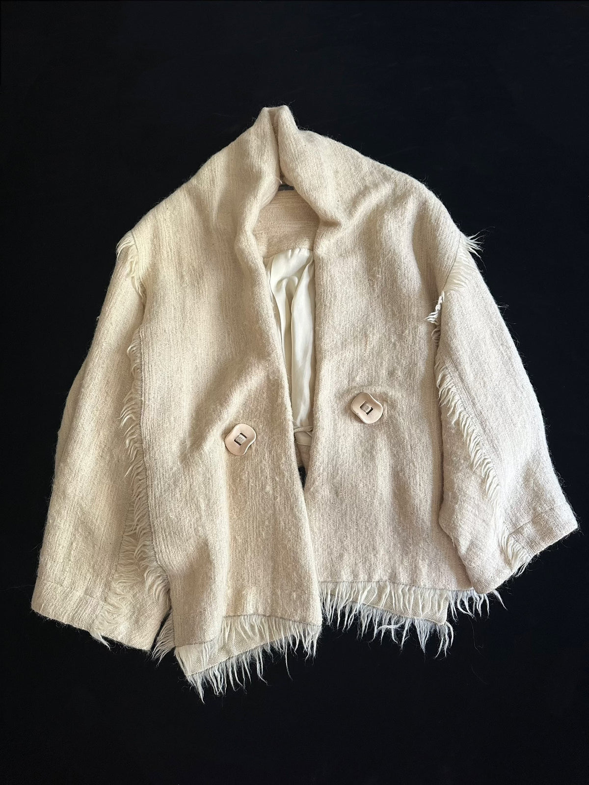 Issey Miyake 1989 Runway Wool Jacket