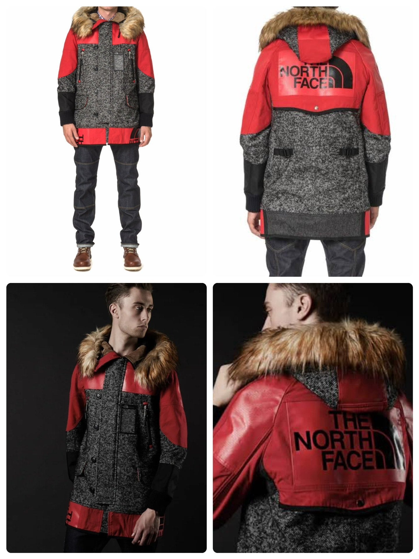 Comme Des Garcons Man North Face Parka