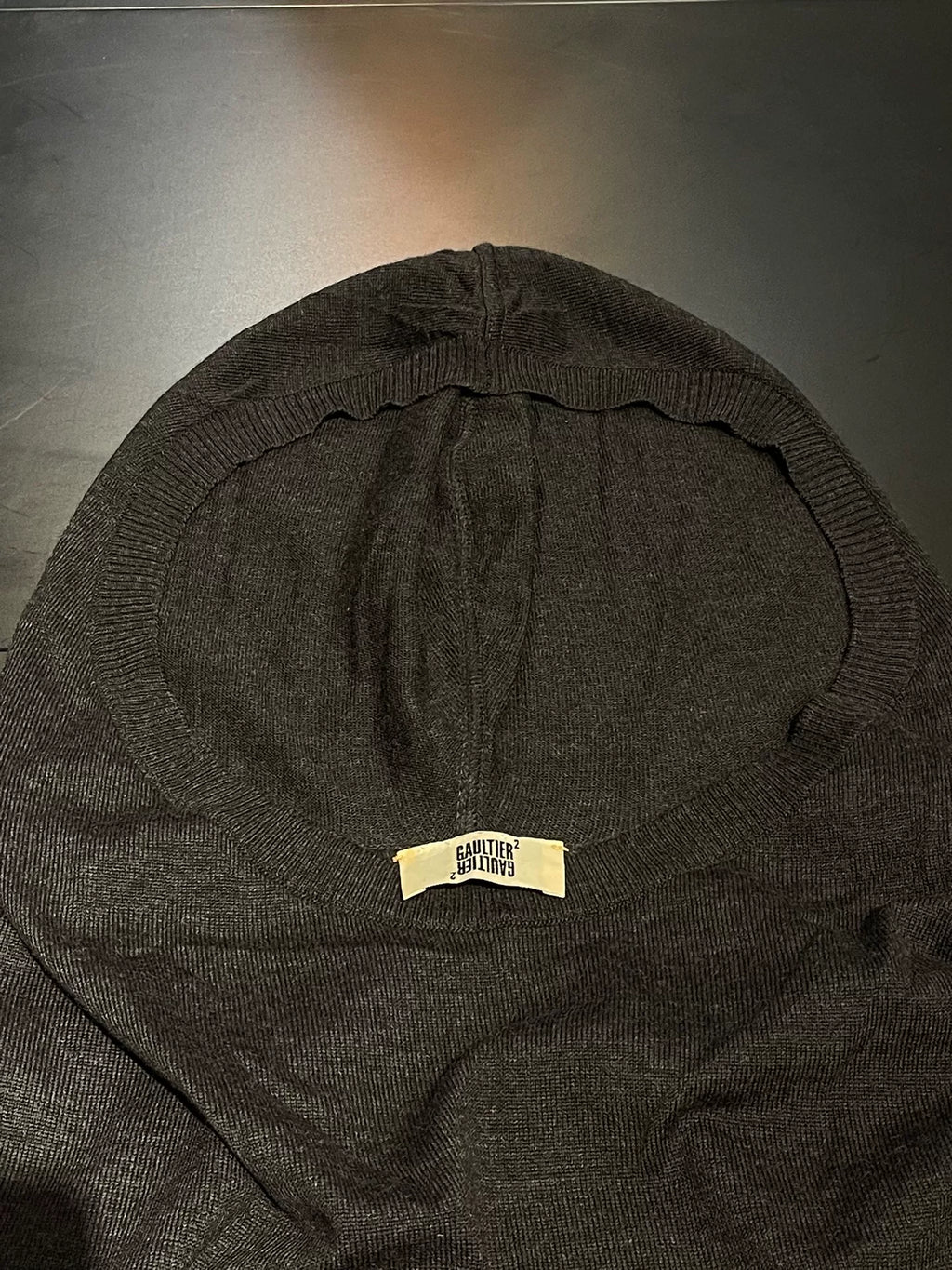 Jean Paul GAULTIER Cashmere Hooded Knit Sweater
