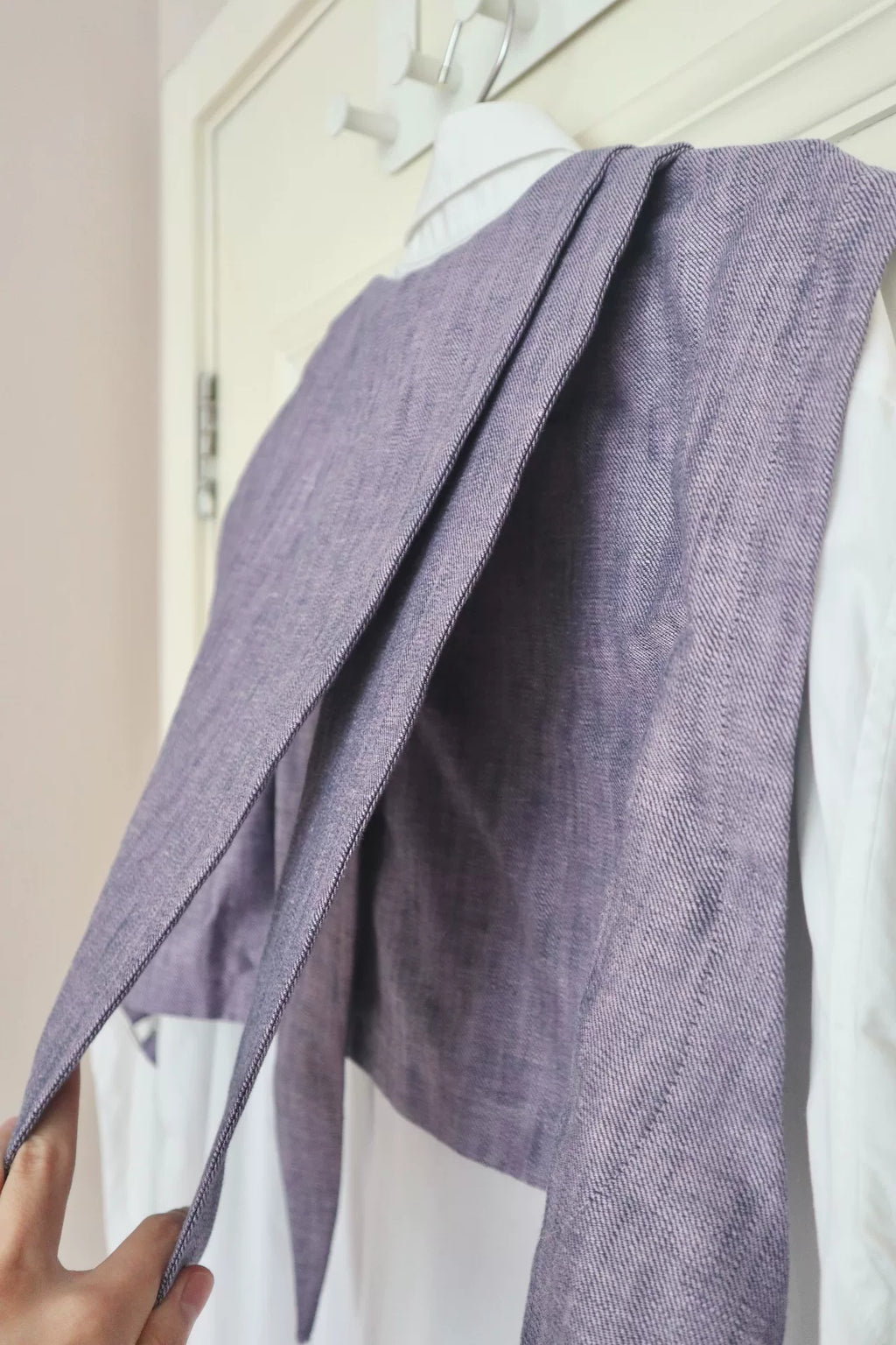 Kiko Kostadinov SS22 Violet Torino Pocket Vest