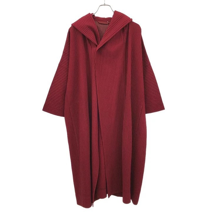Issey Miyake AW19 Hooded Pleated Coat