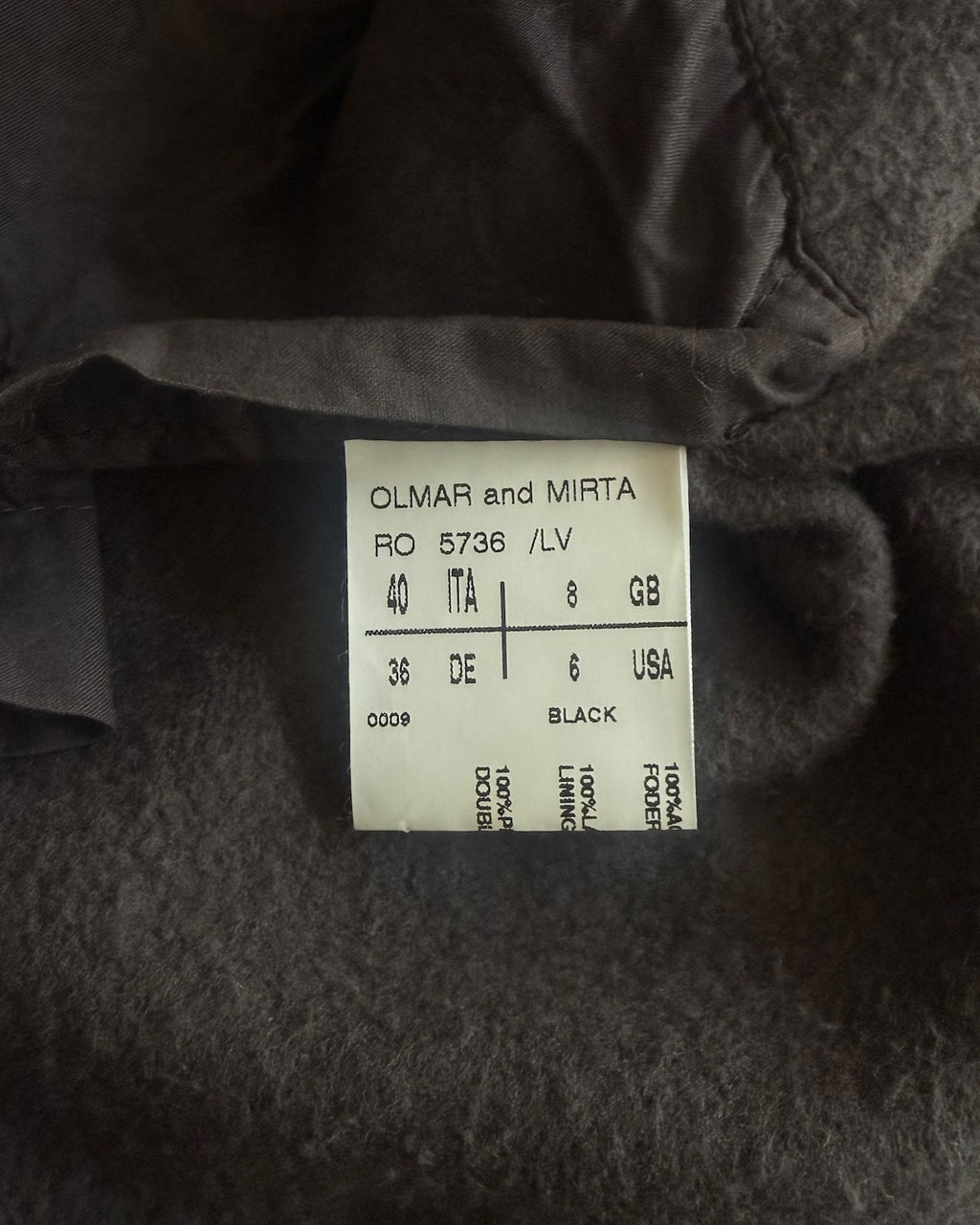 Rick Owens 2000s Lambskin Zip-Up Jacket