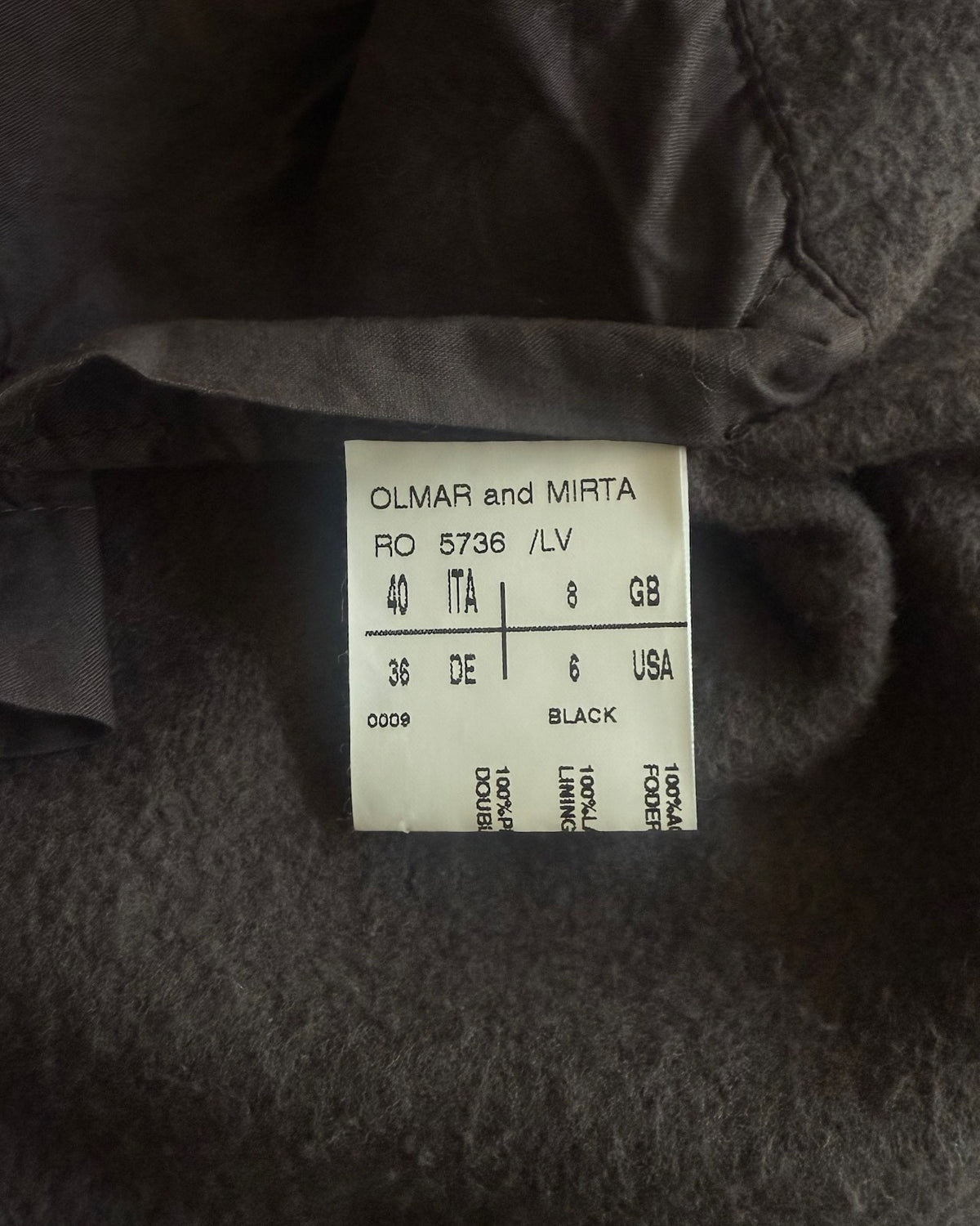 Rick Owens 2000s Lambskin Zip-Up Jacket